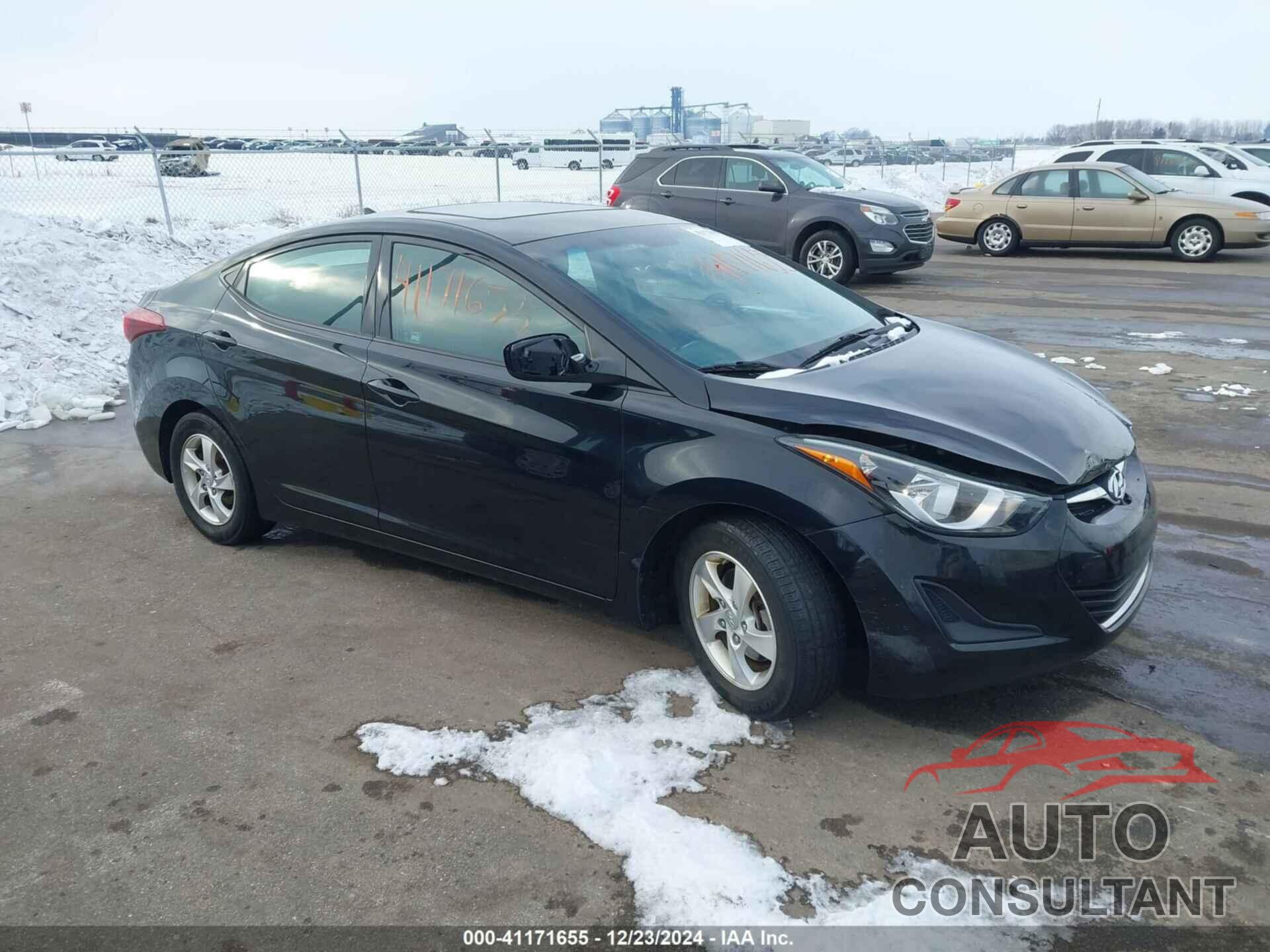 HYUNDAI ELANTRA 2014 - 5NPDH4AE3EH482727