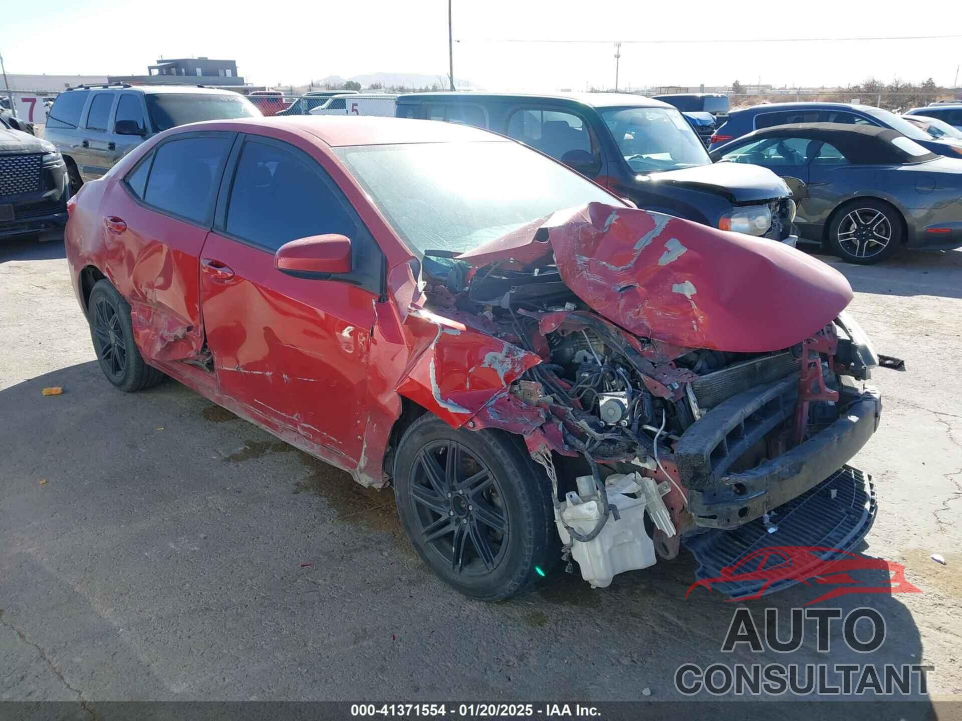 TOYOTA COROLLA 2014 - 5YFBURHE1EP035905