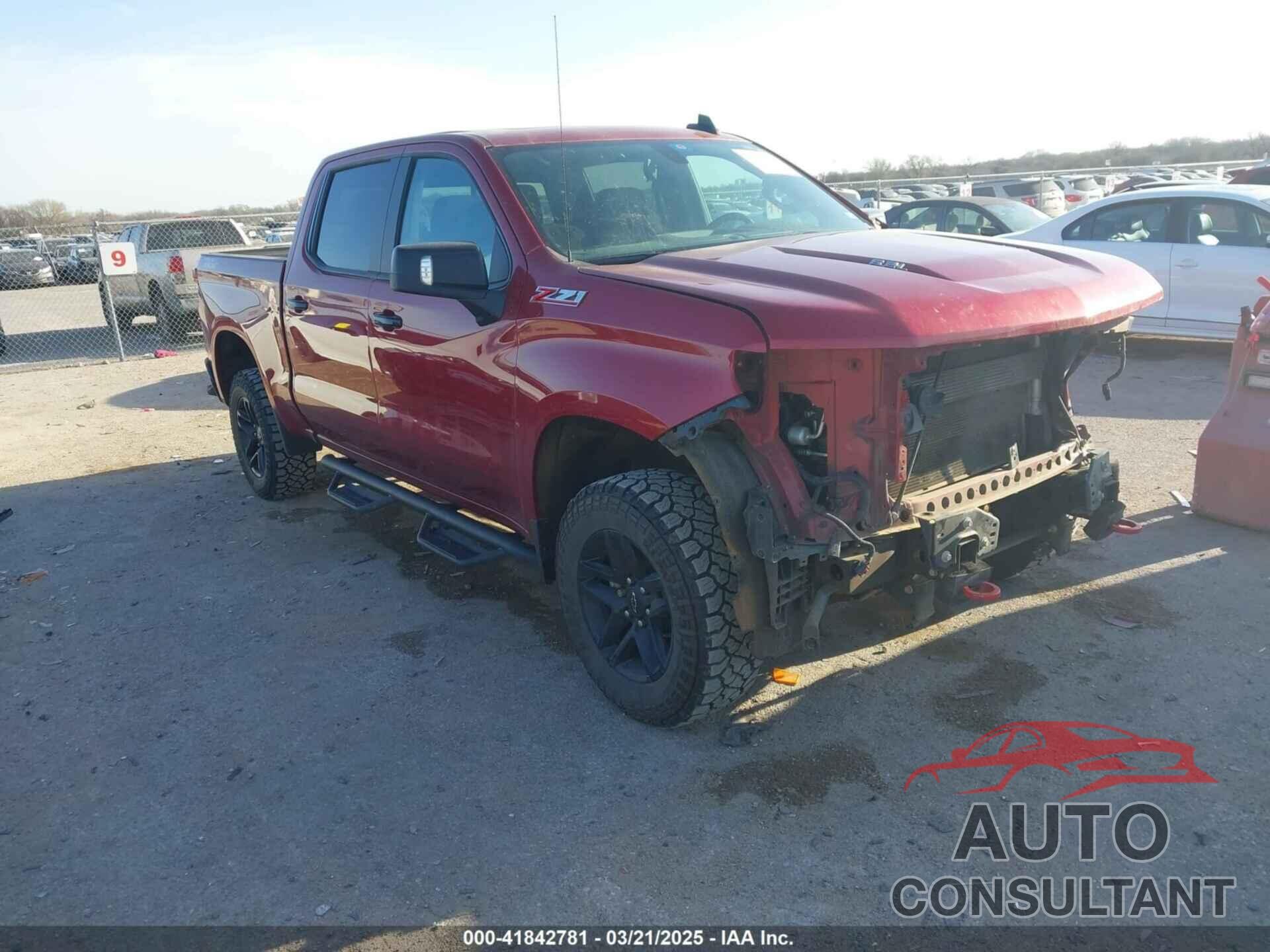 CHEVROLET SILVERADO 1500 2021 - 3GCPYFEL0MG154044