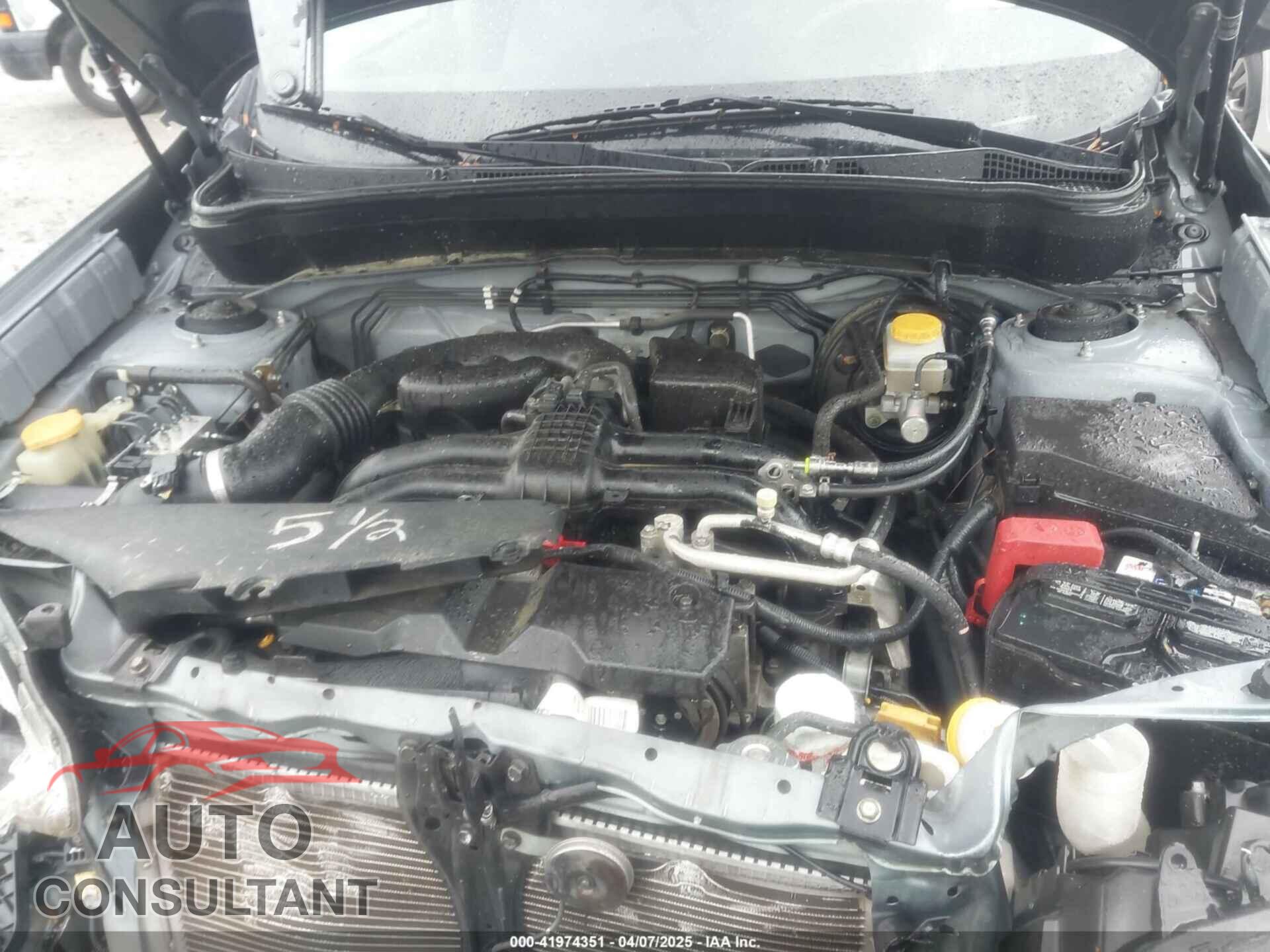 SUBARU FORESTER 2012 - JF2SHBBC4CH442923