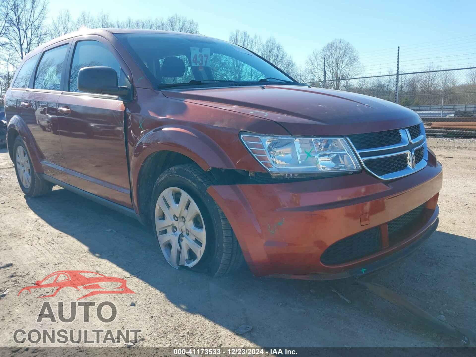 DODGE JOURNEY 2014 - 3C4PDCAB1ET303660
