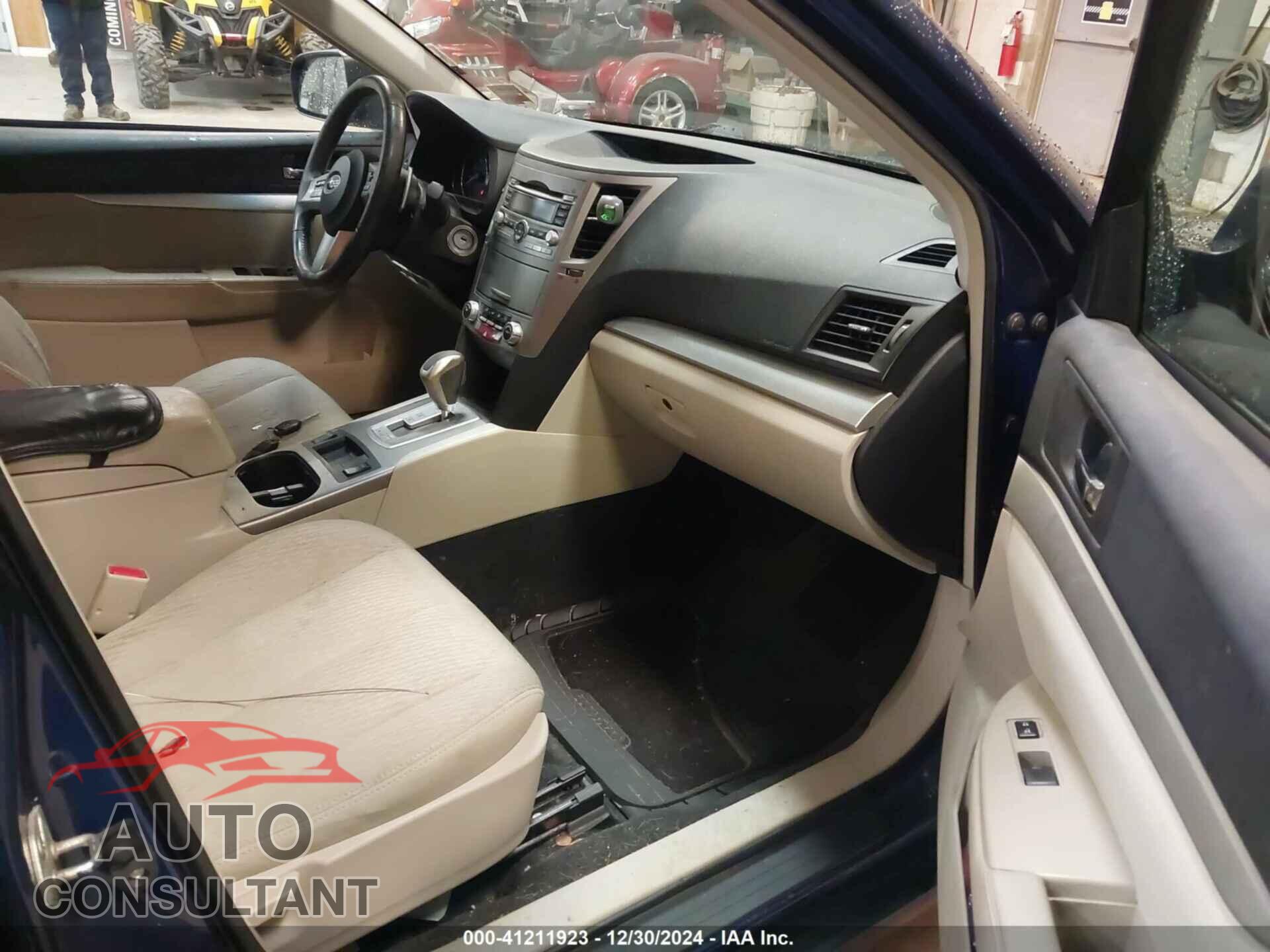 SUBARU OUTBACK 2010 - 4S4BRBCC5A3365463