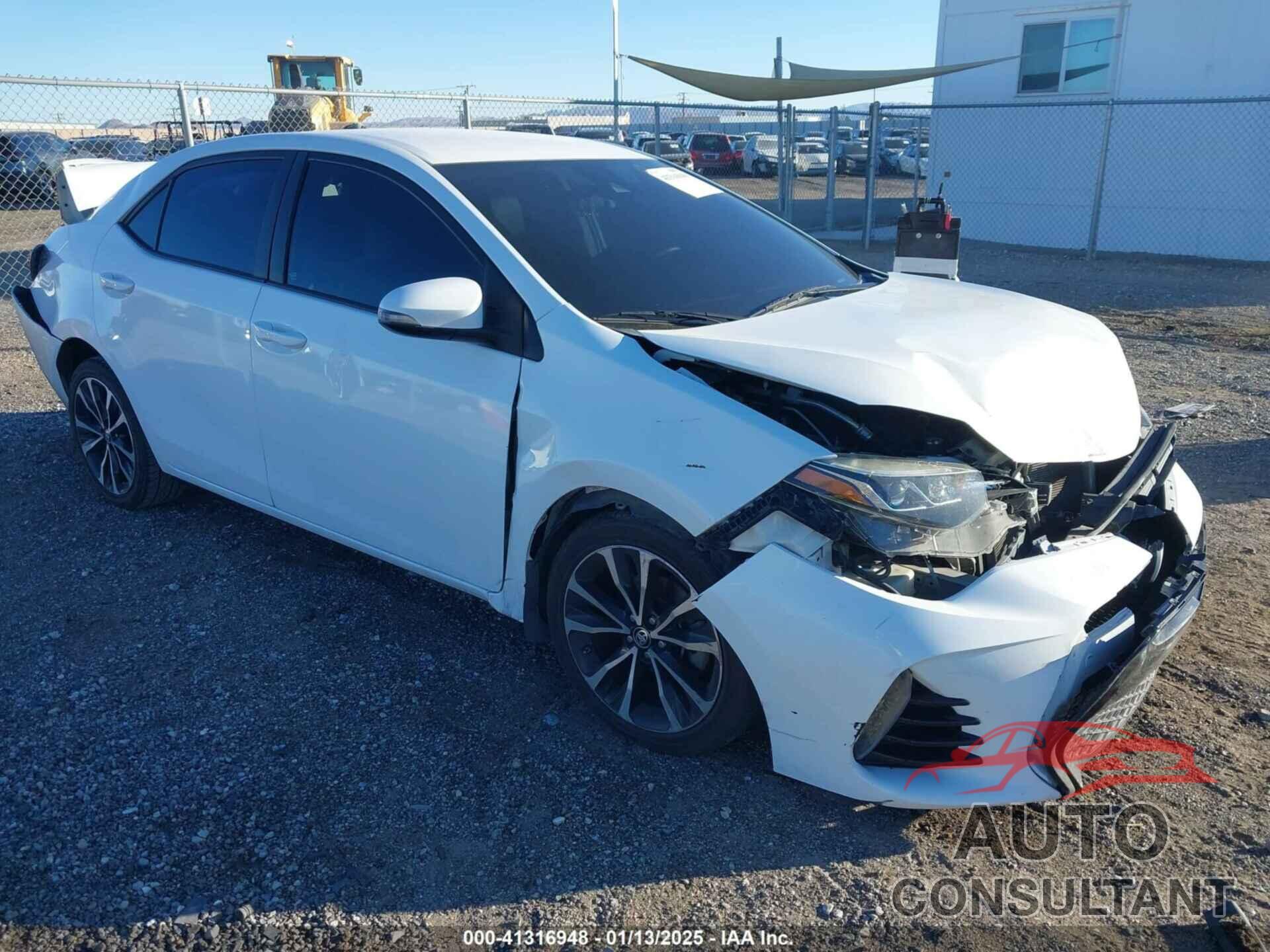 TOYOTA COROLLA 2017 - 5YFBURHE1HP634954