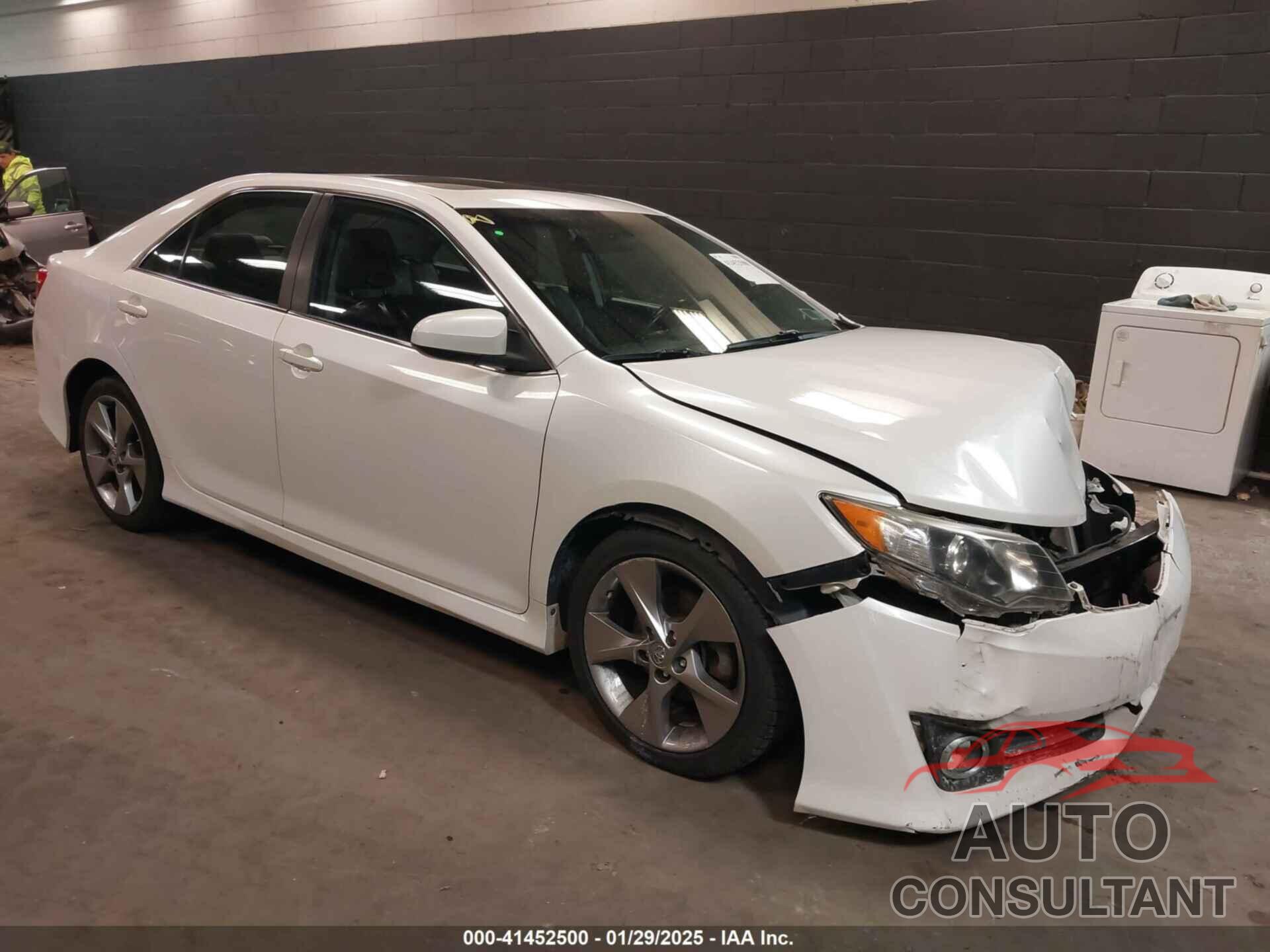 TOYOTA CAMRY 2012 - 4T1BF1FK7CU632525