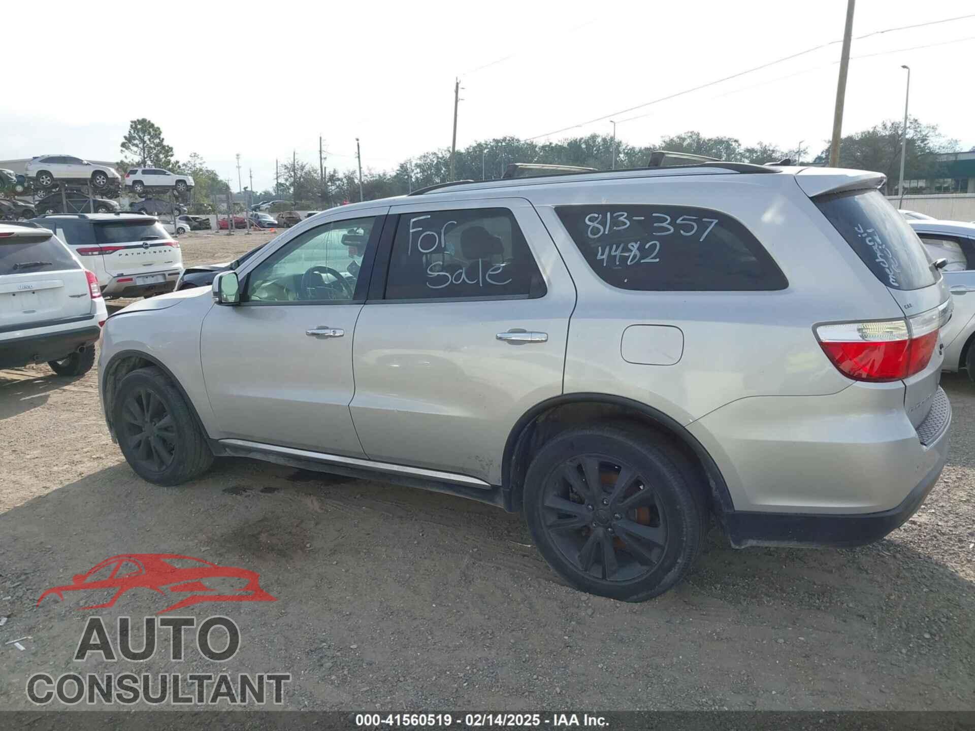 DODGE DURANGO 2013 - 1C4RDHDG7DC508696