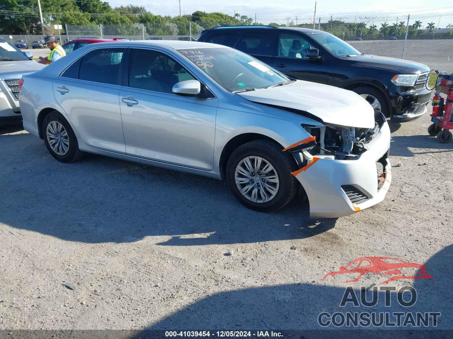 TOYOTA CAMRY 2012 - 4T1BF1FK2CU596968