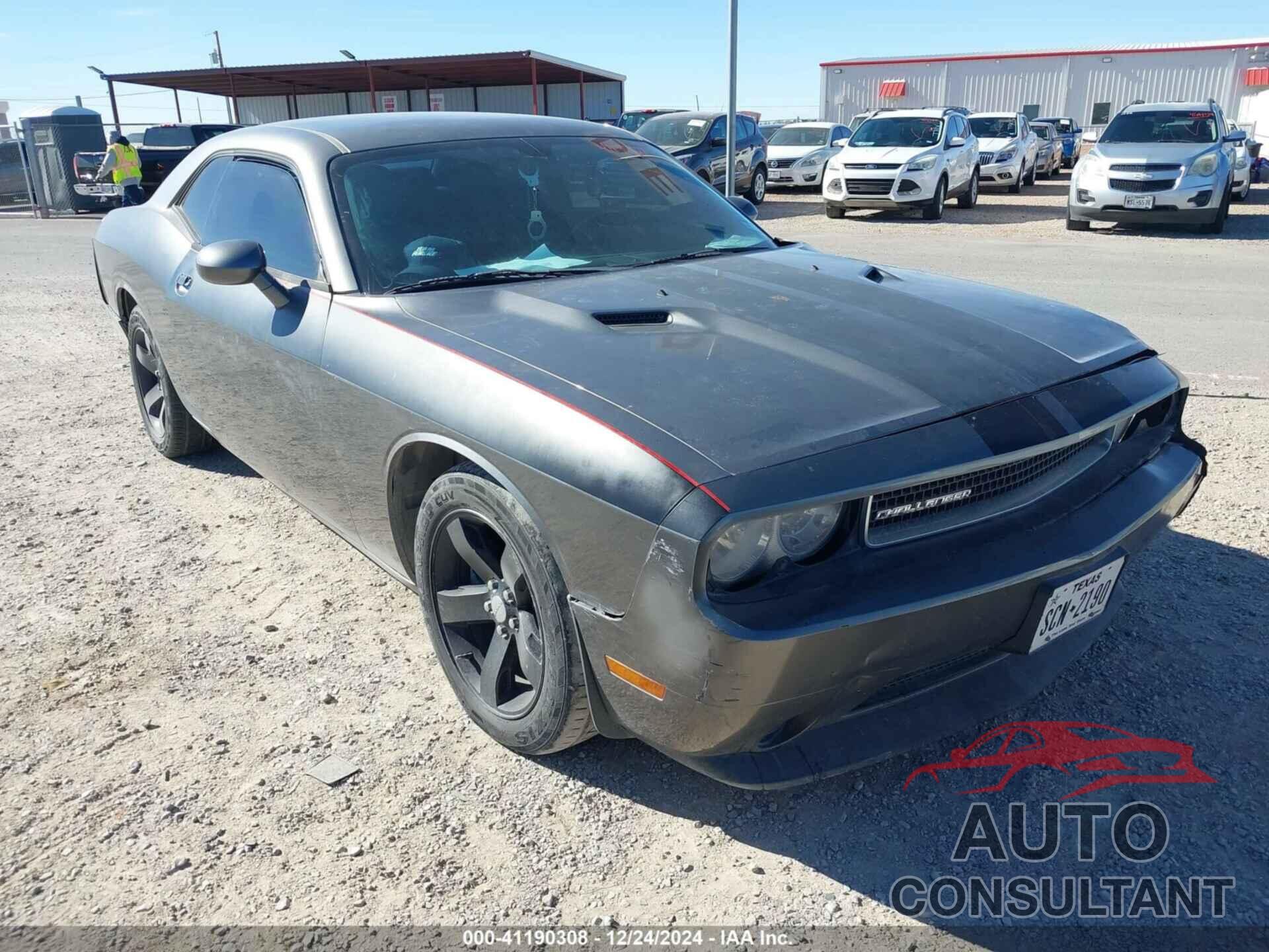 DODGE CHALLENGER 2012 - 2C3CDYAG0CH234039