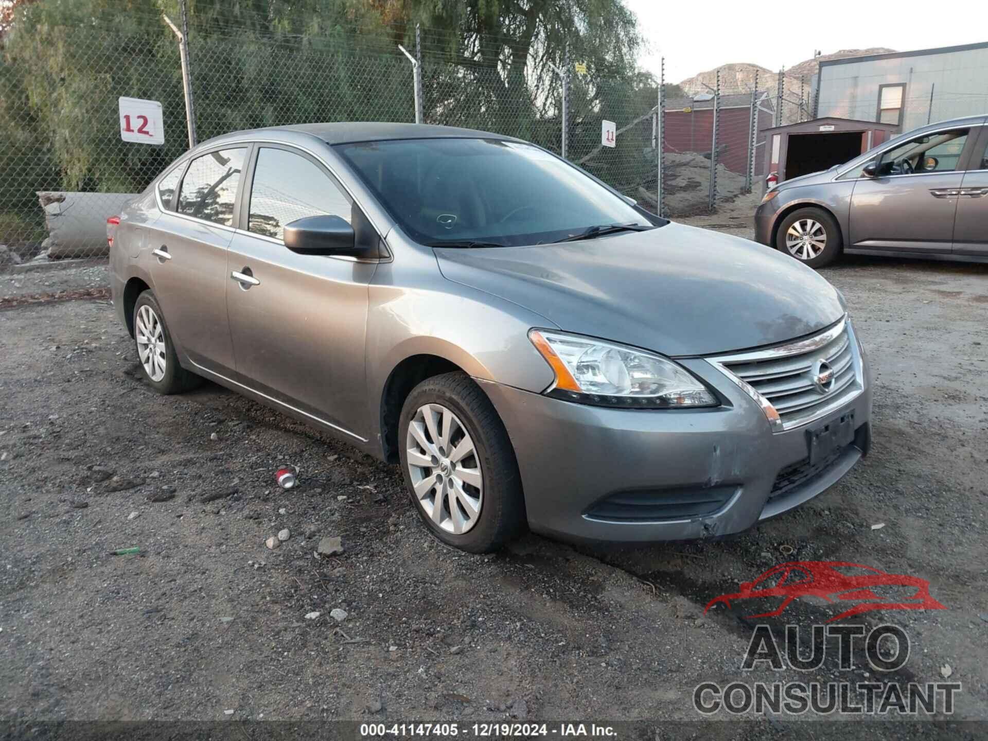 NISSAN SENTRA 2015 - 3N1AB7AP1FY260587