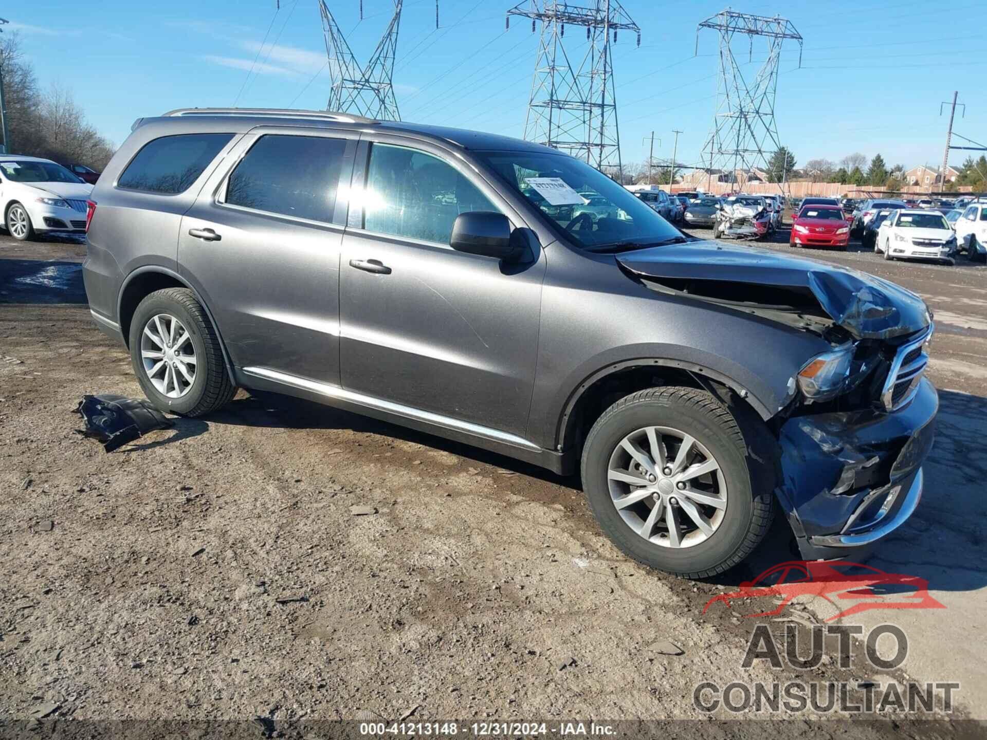 DODGE DURANGO 2016 - 1C4RDJAG7GC484996
