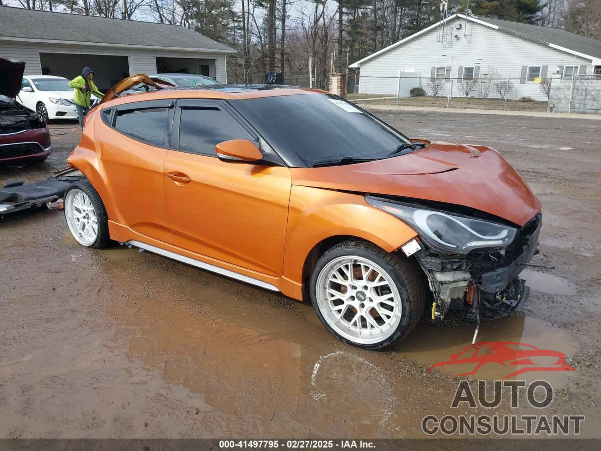 HYUNDAI VELOSTER 2015 - KMHTC6AE5FU240790