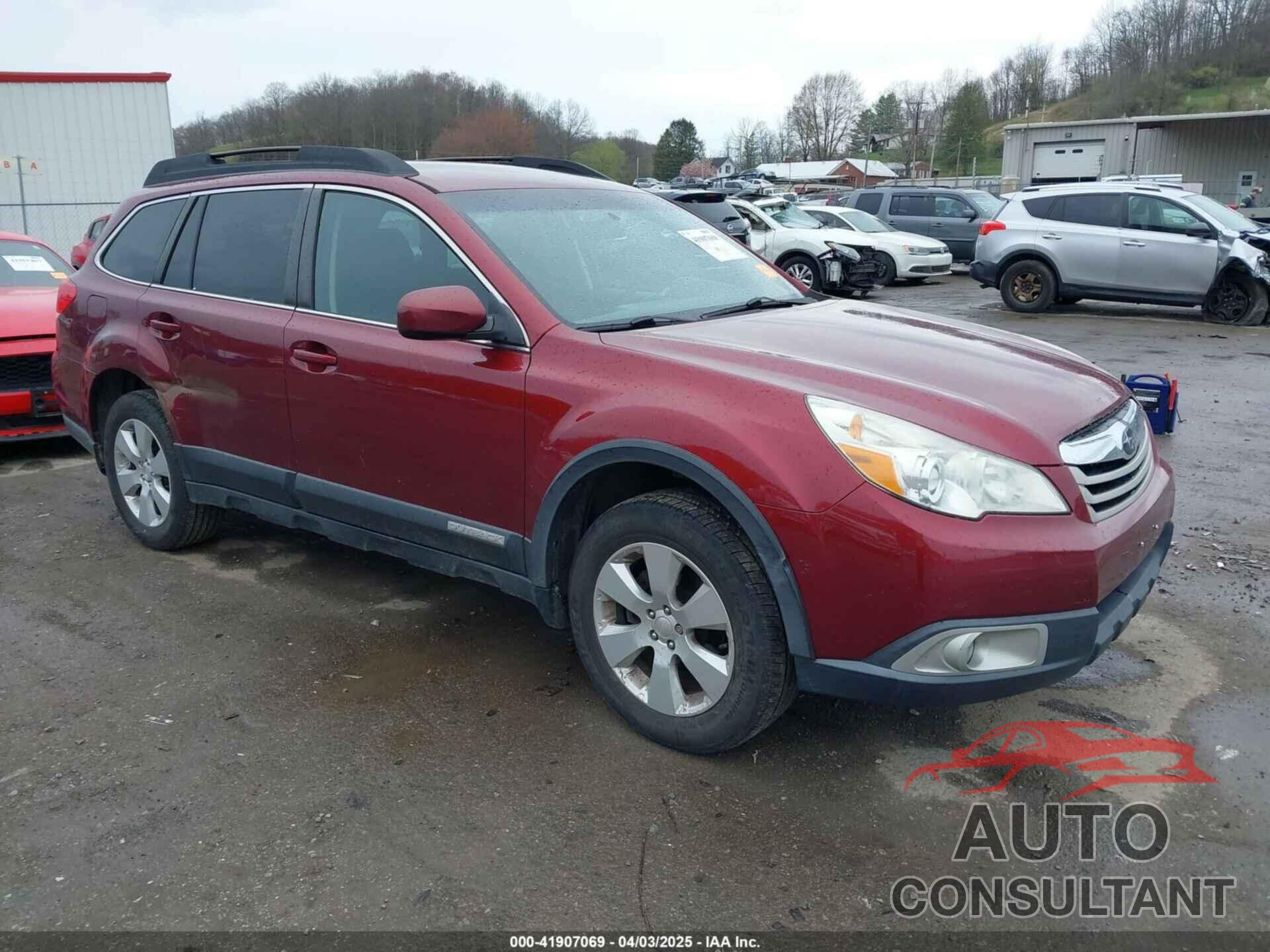 SUBARU OUTBACK 2012 - 4S4BRCCC3C3274832