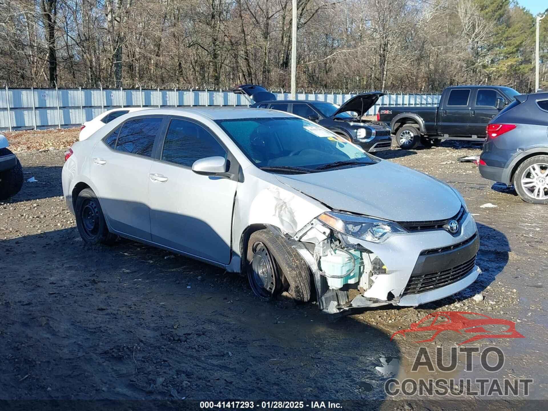 TOYOTA COROLLA 2016 - 2T1BURHEXGC638015