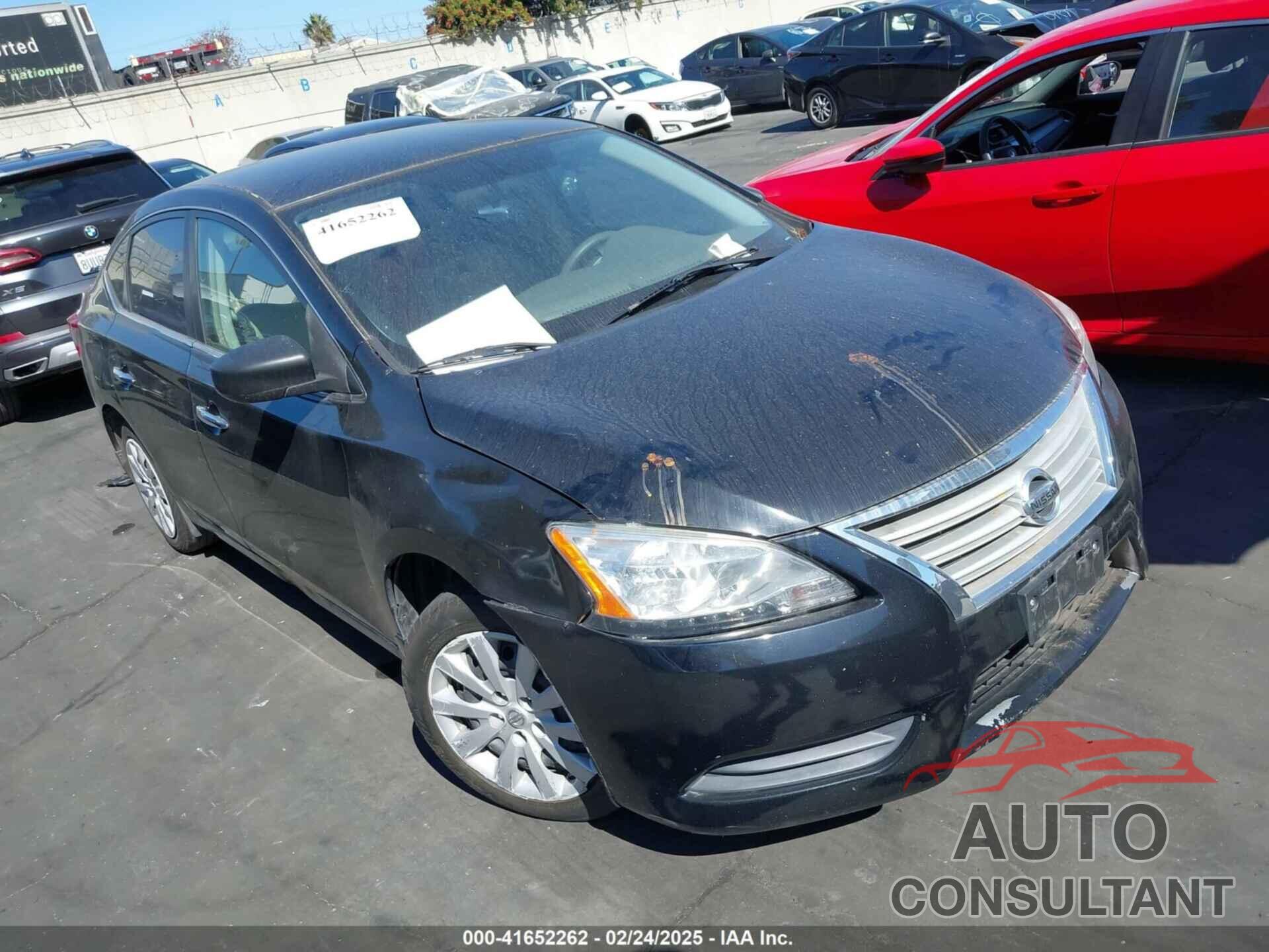 NISSAN SENTRA 2013 - 3N1AB7AP2DL751616