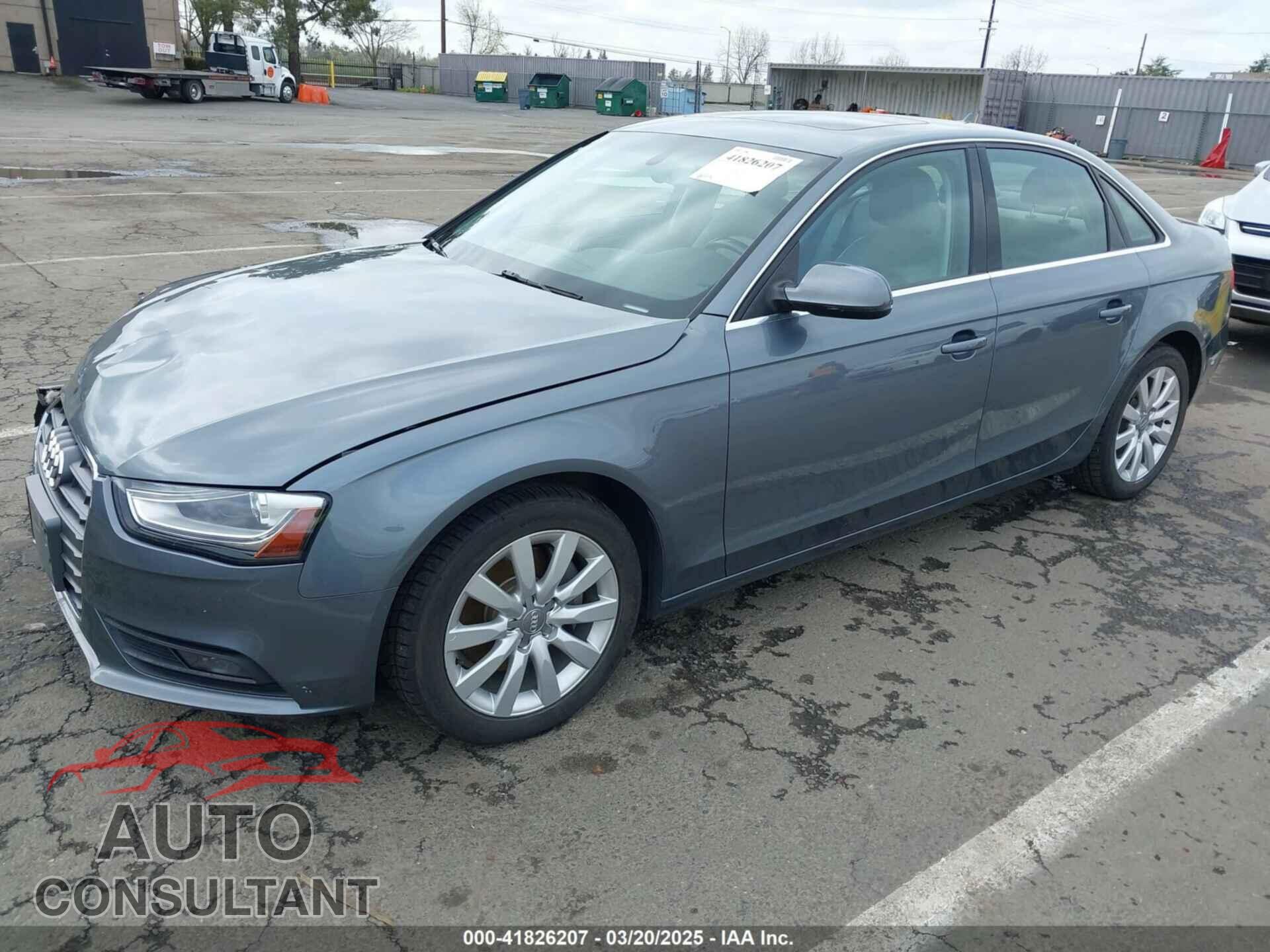 AUDI A4 2013 - WAUBFAFL5DN035072