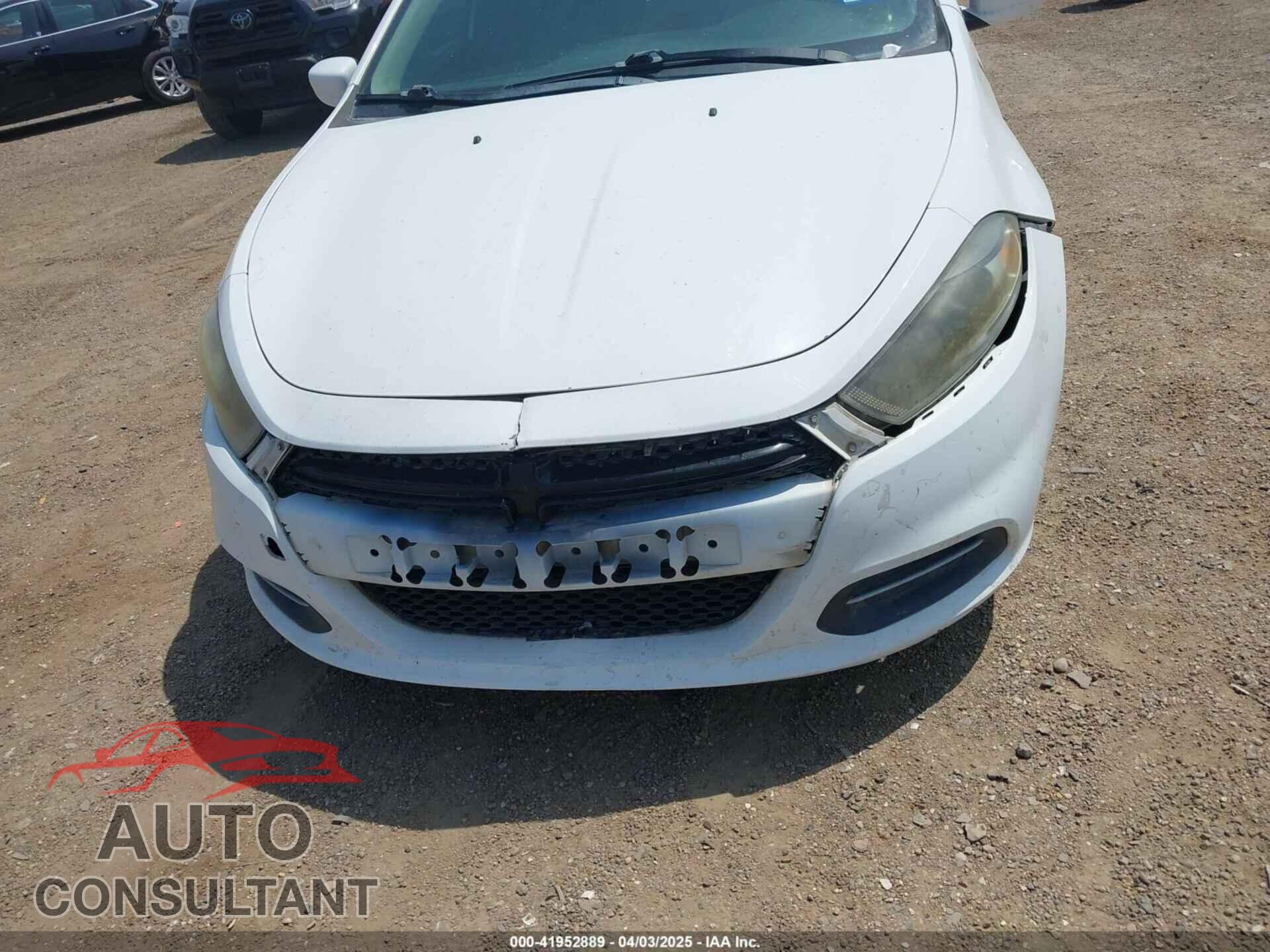 DODGE DART 2015 - 1C3CDFAA1FD392214