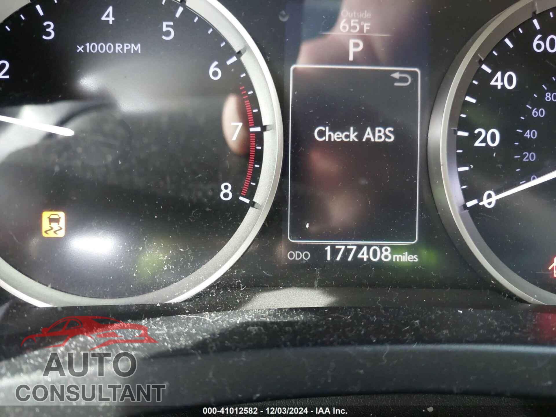 LEXUS IS 250 2014 - JTHBF1D26E5036728