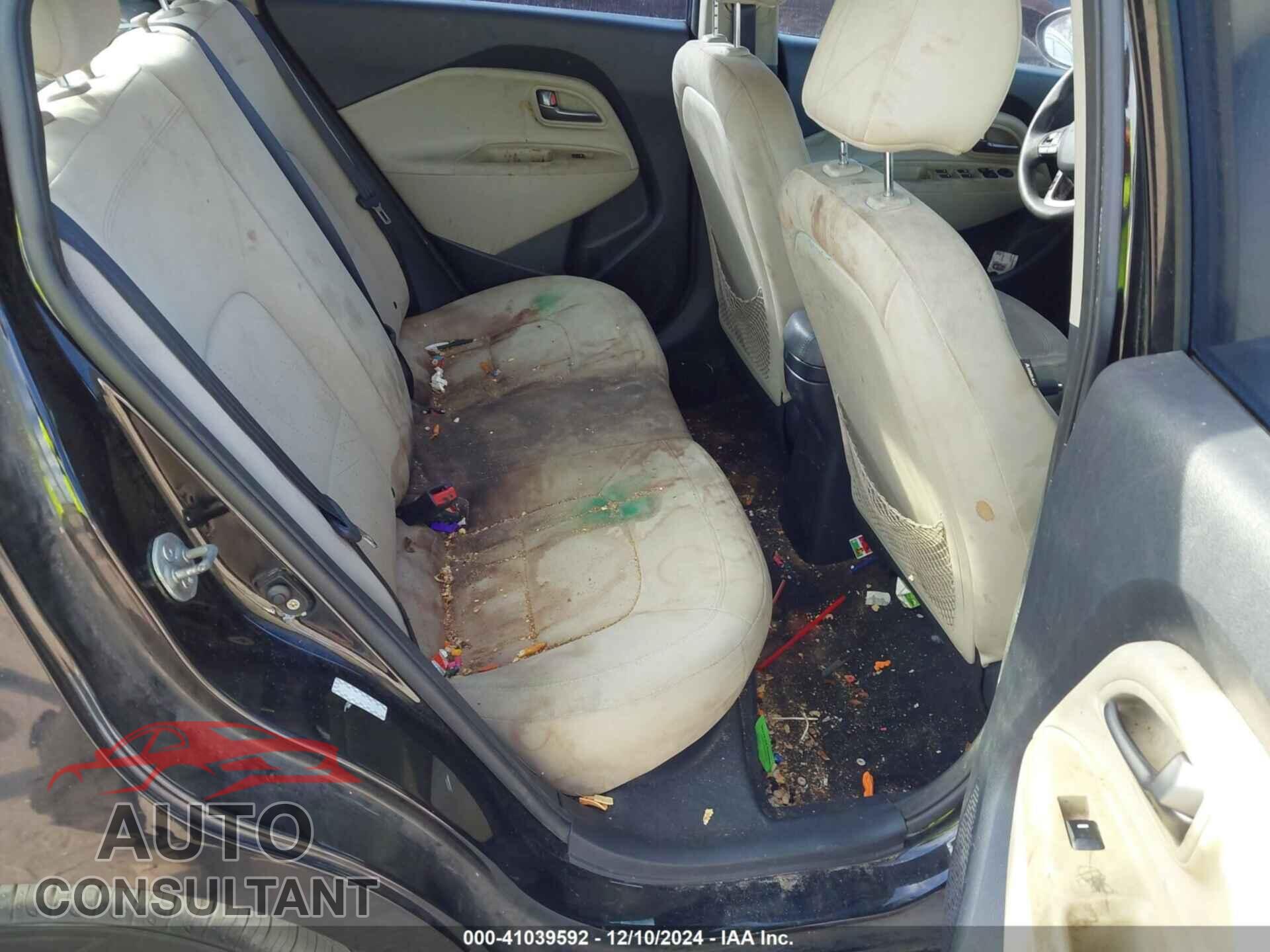KIA RIO 2012 - KNADN4A32C6045670