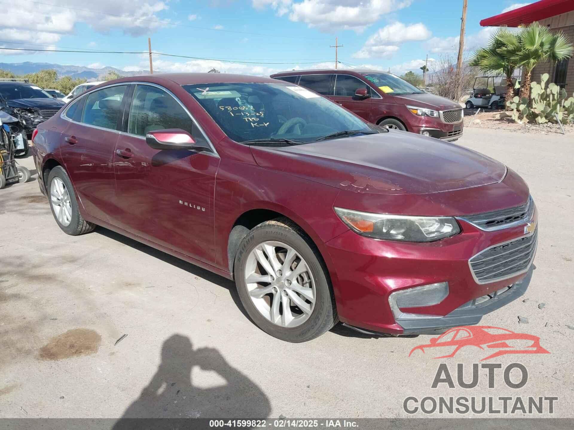 CHEVROLET MALIBU 2016 - 1G1ZE5ST6GF285493