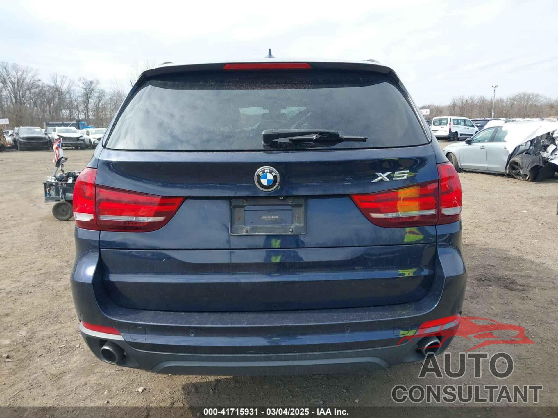 BMW X5 2015 - 5UXKR0C53F0P05596