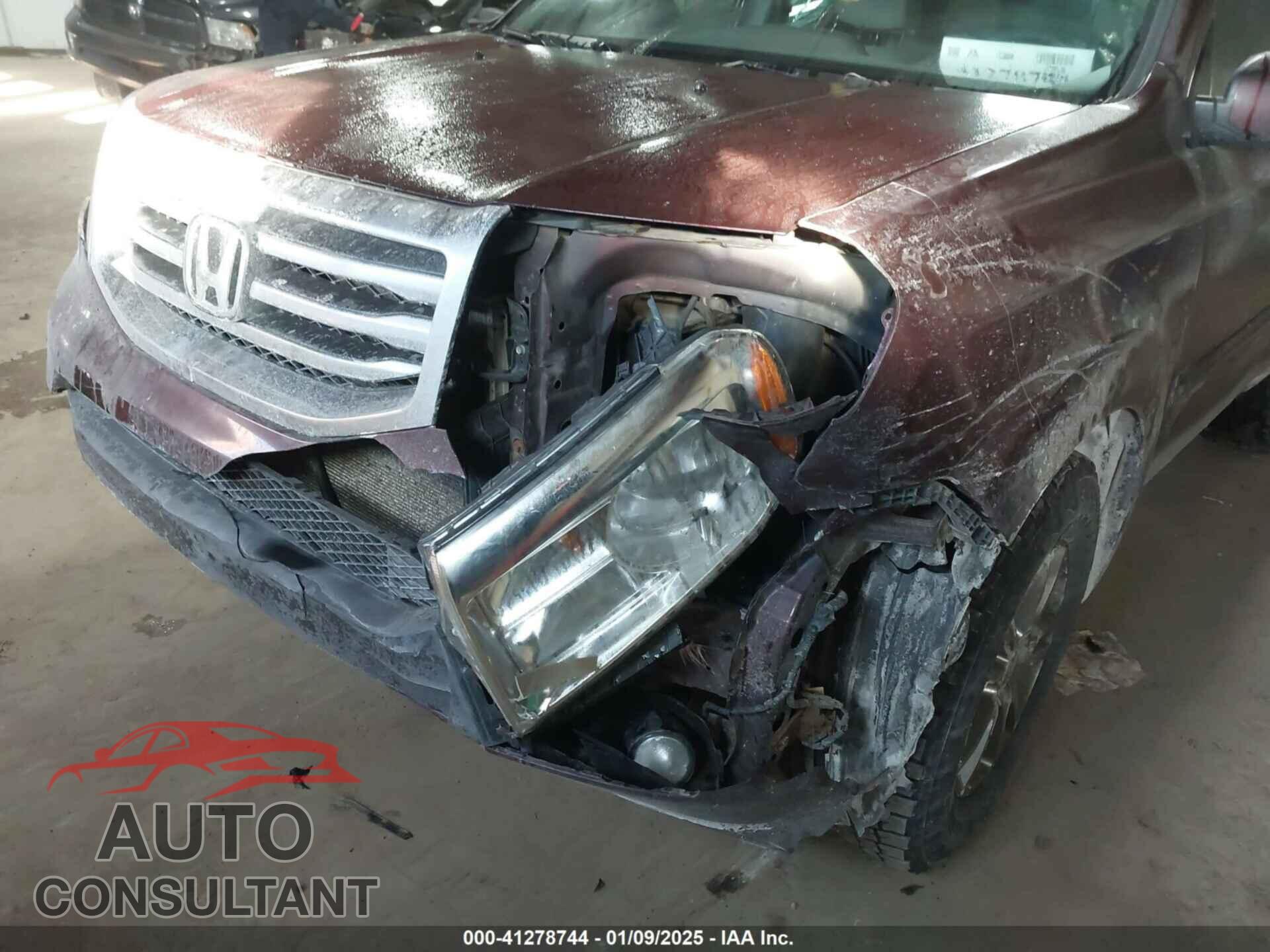 HONDA PILOT 2012 - 5FNYF4H43CB503009