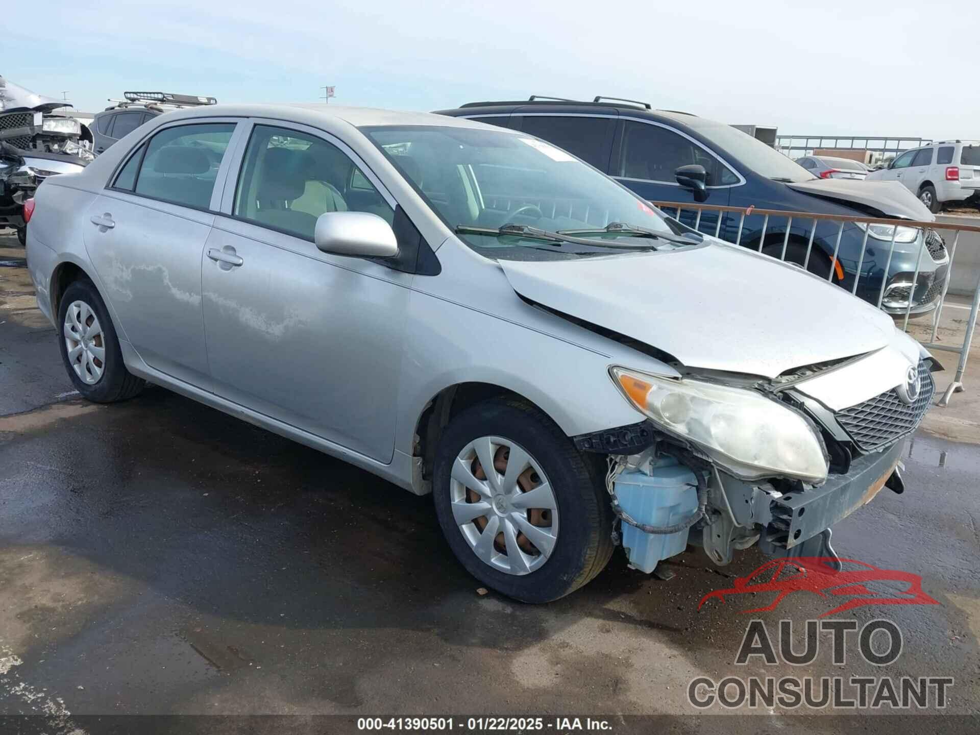 TOYOTA COROLLA 2009 - 1NXBU40EX9Z011590