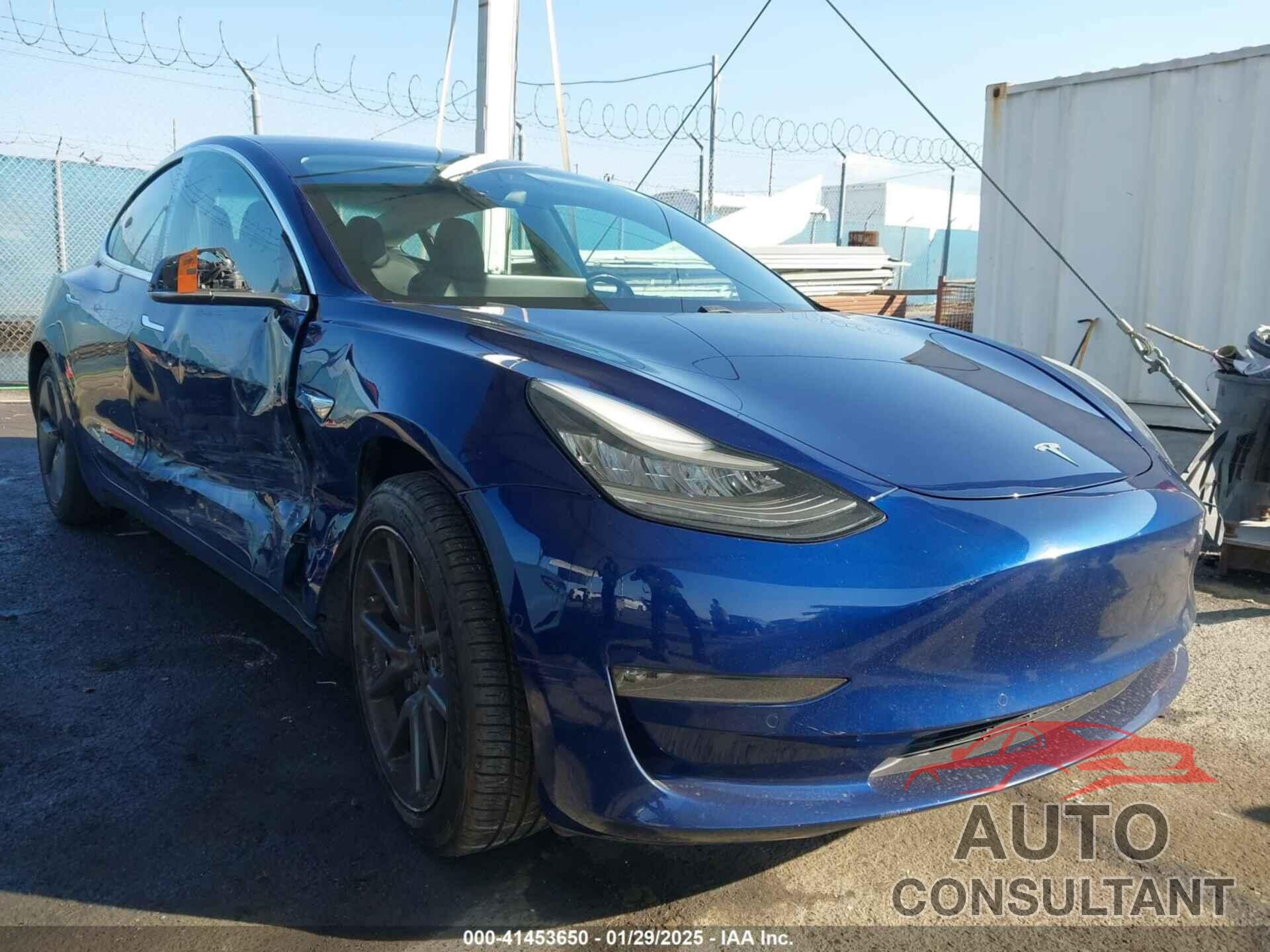 TESLA MODEL 3 2018 - 5YJ3E1EA8JF014706