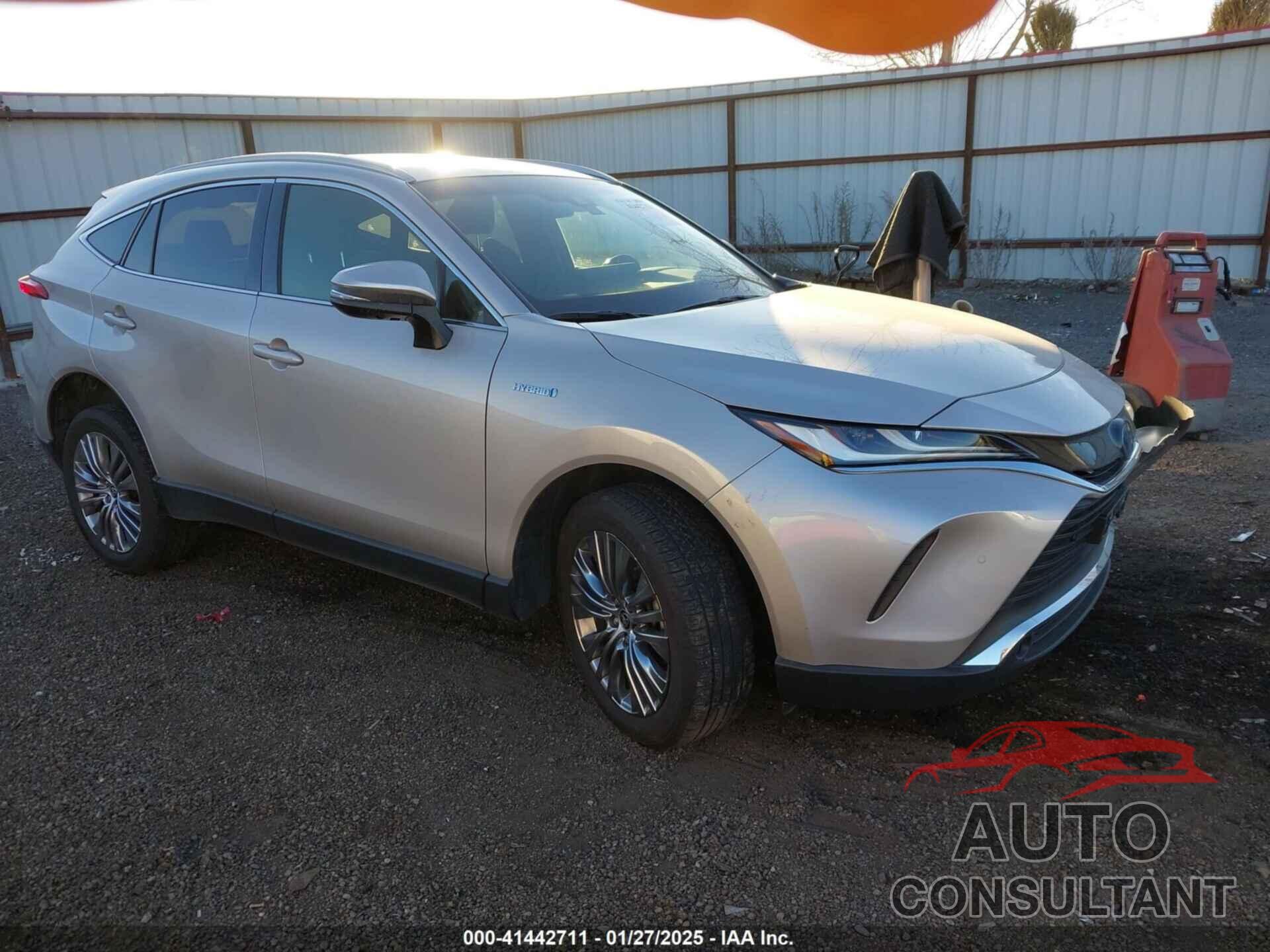 TOYOTA VENZA 2021 - JTEAAAAH8MJ053472