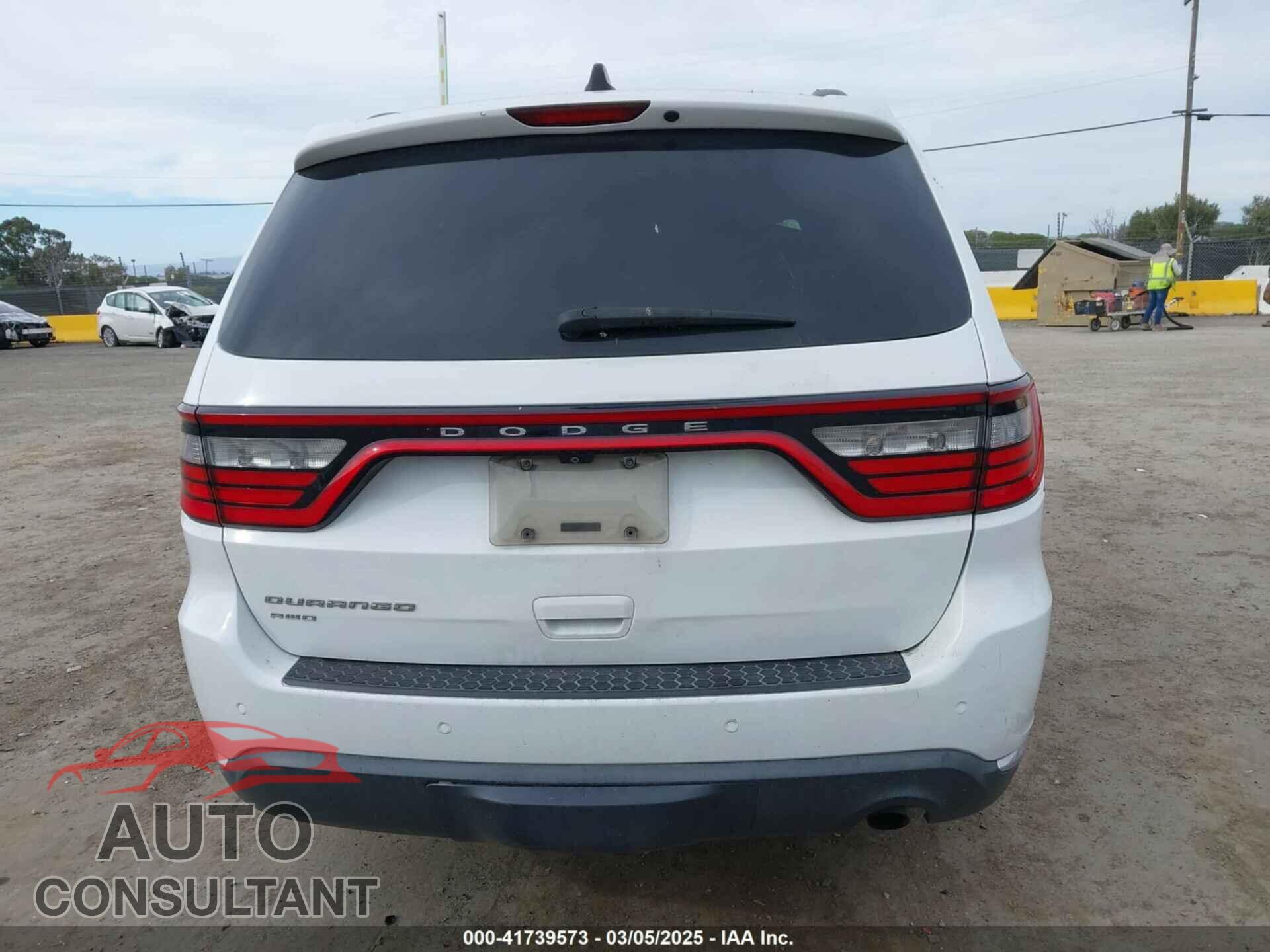 DODGE DURANGO 2017 - 1C4RDJAG6HC953903