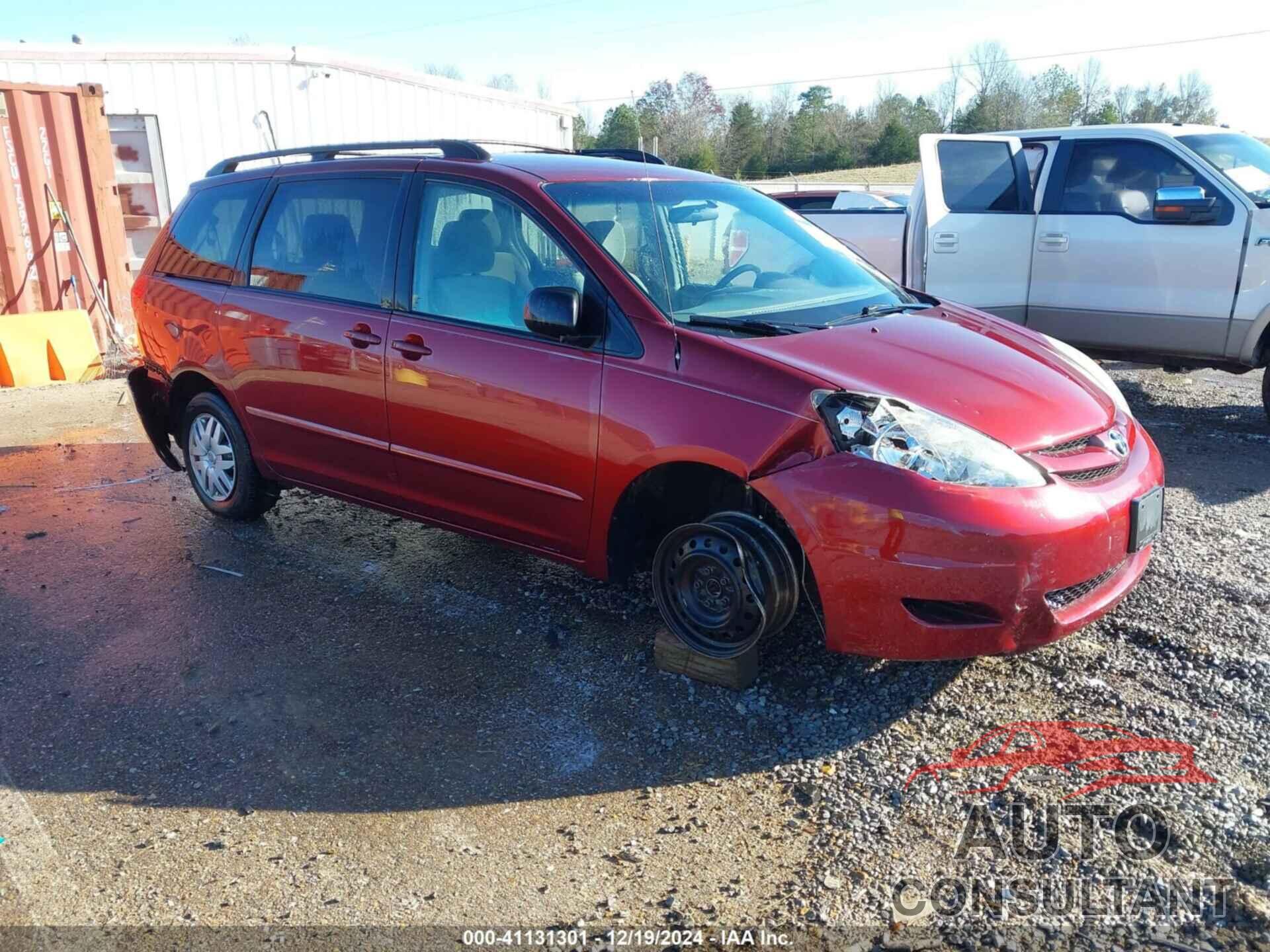 TOYOTA SIENNA 2009 - 5TDZK23C89S238675