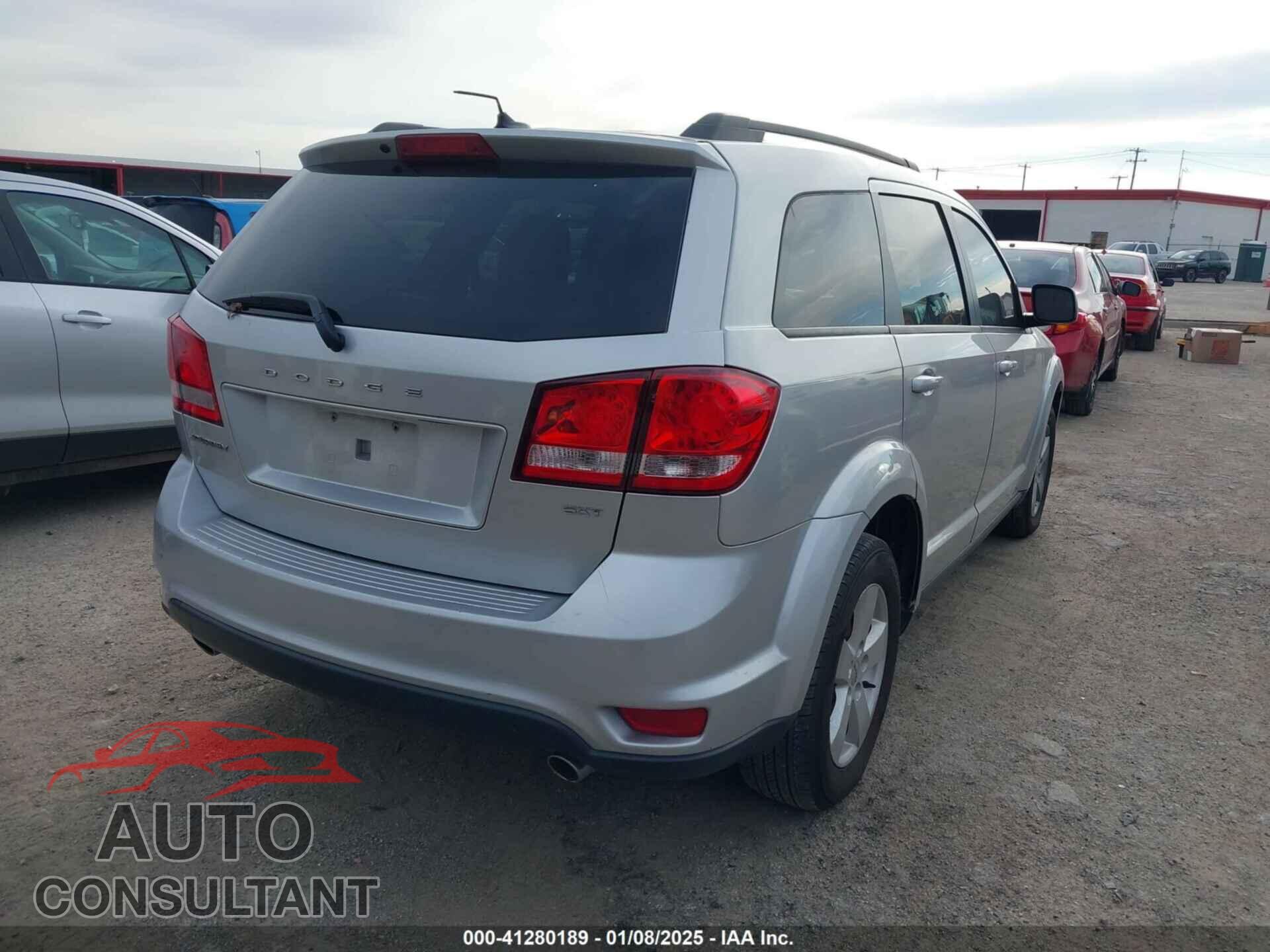 DODGE JOURNEY 2012 - 3C4PDCBG8CT393896