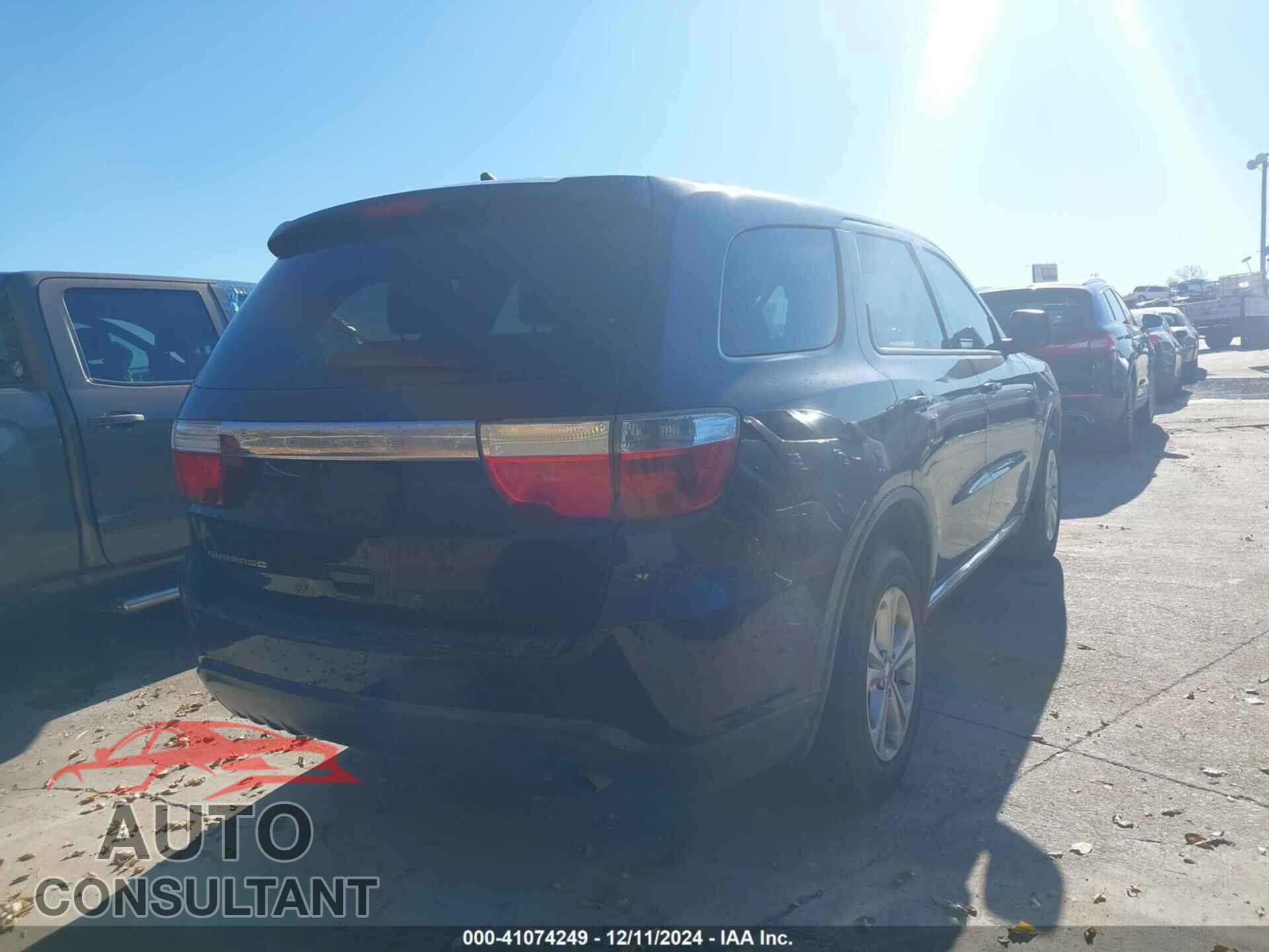 DODGE DURANGO 2012 - 1C4RDHAGXCC260205
