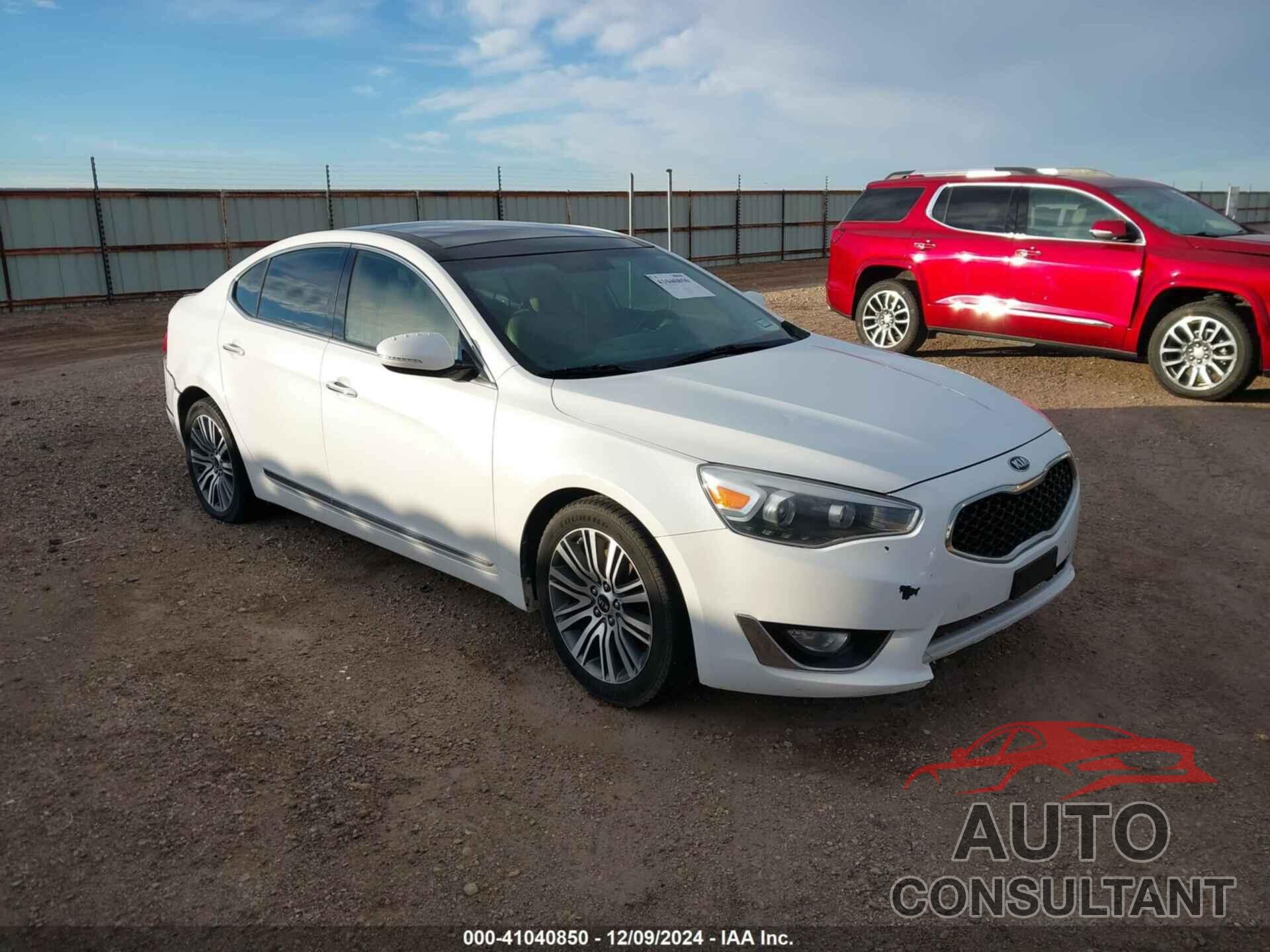 KIA CADENZA 2014 - KNALN4D72E5162751