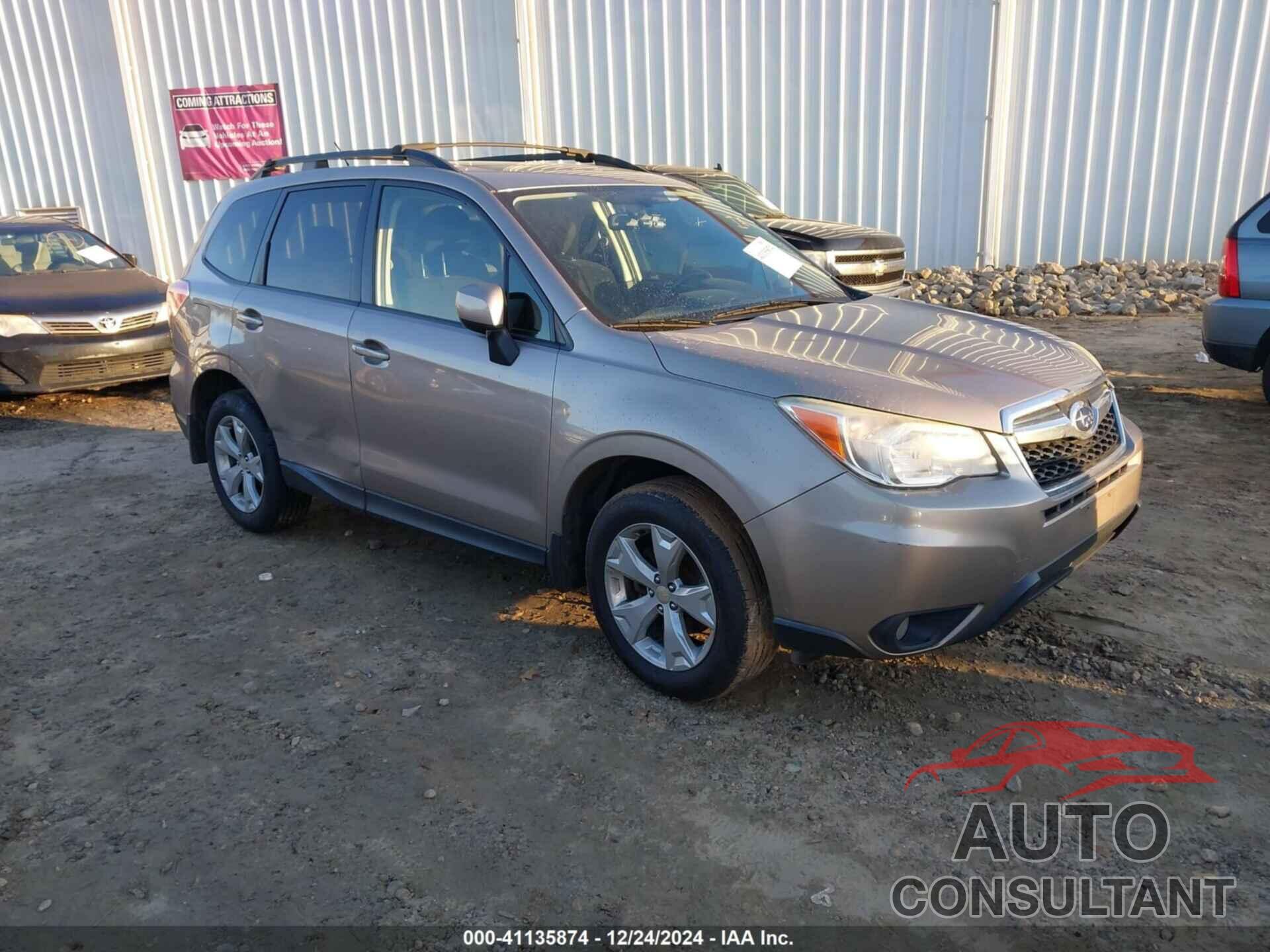 SUBARU FORESTER 2014 - JF2SJAEC8EH478496