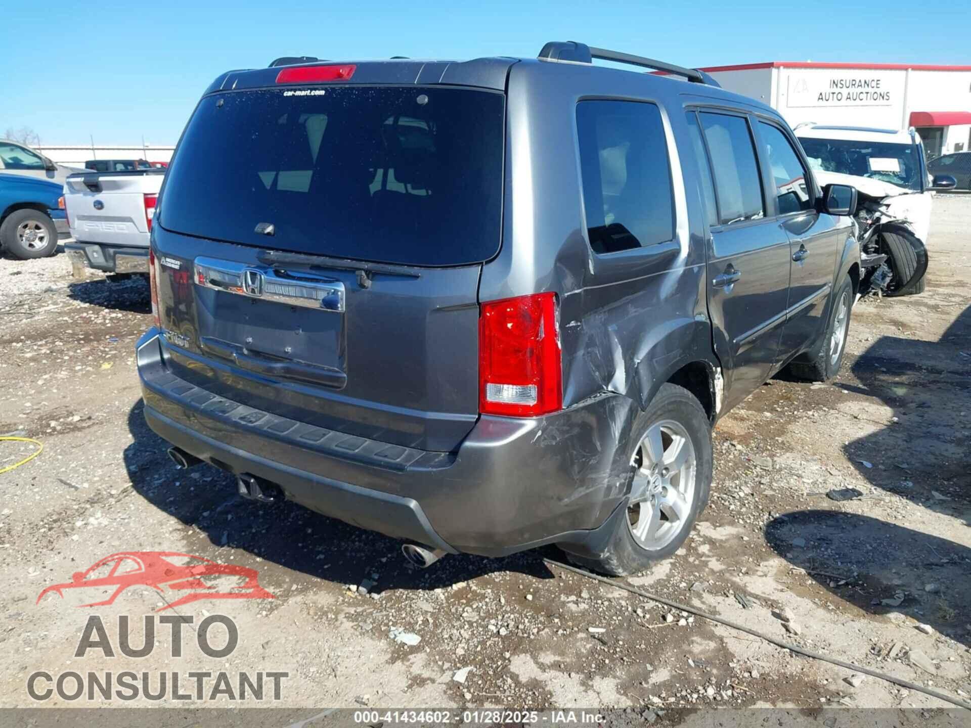 HONDA PILOT 2011 - 5FNYF3H41BB044684