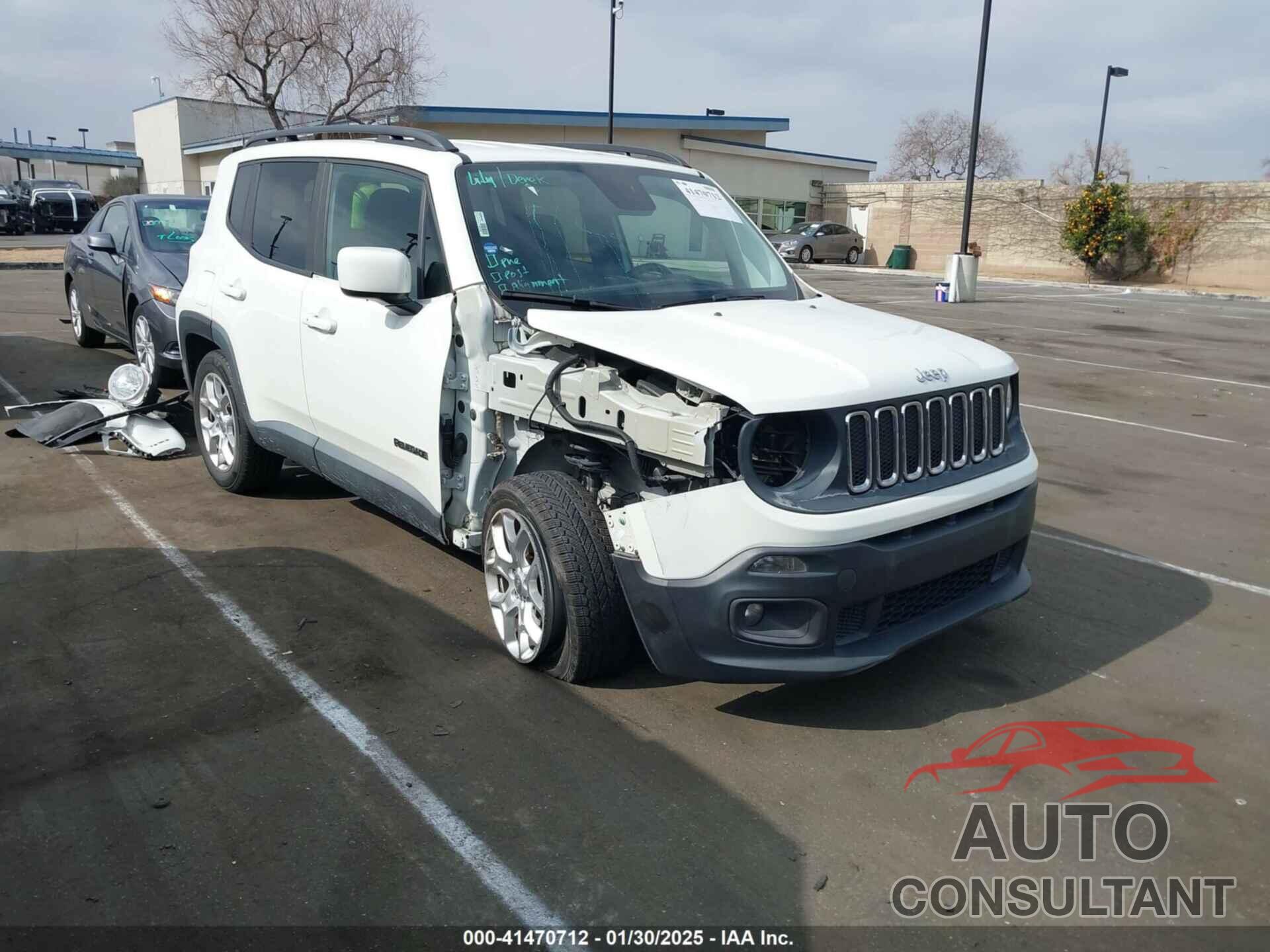 JEEP RENEGADE 2017 - ZACCJABB0HPG33084