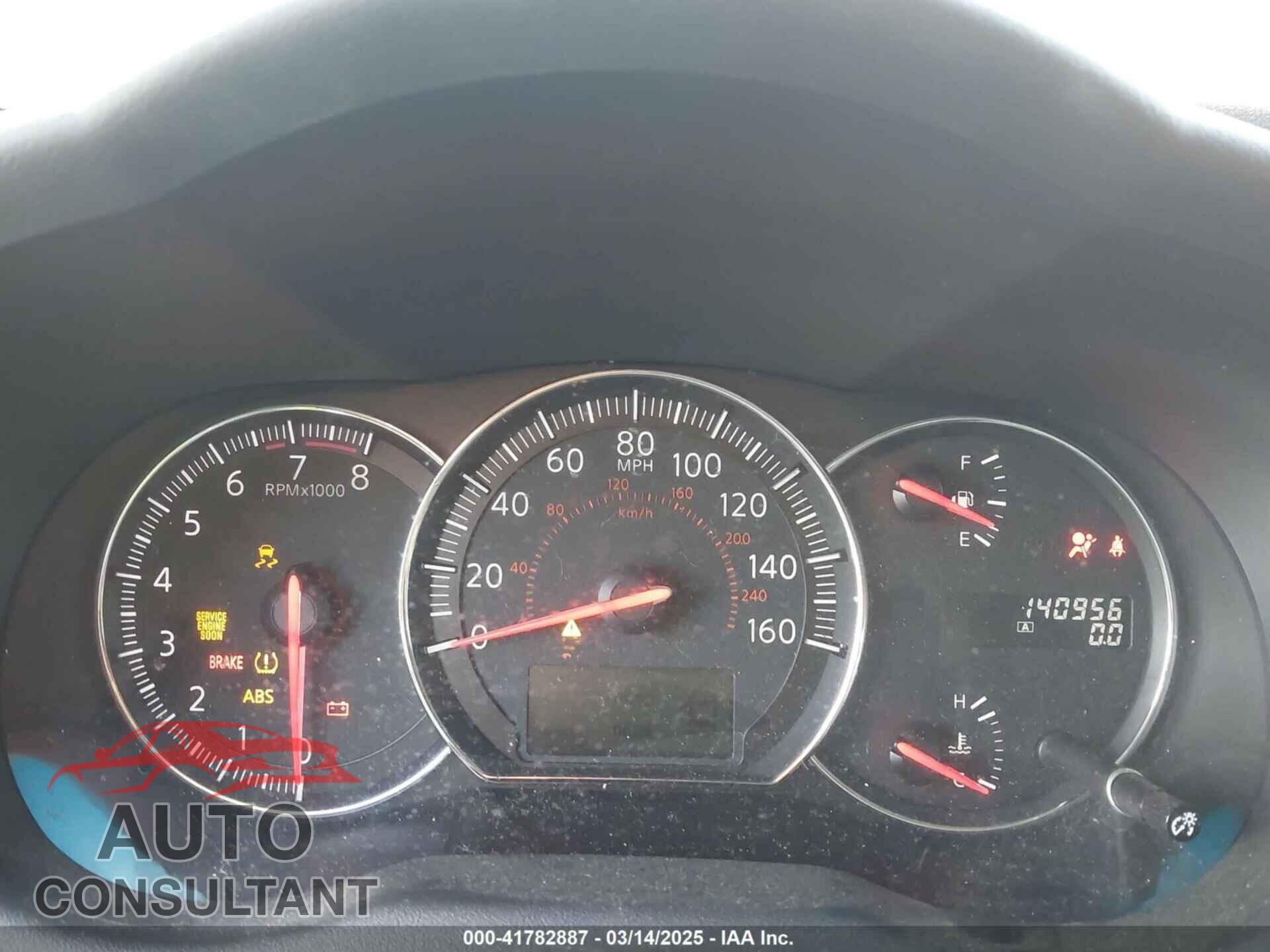 NISSAN MAXIMA 2013 - 1N4AA5AP4DC821476