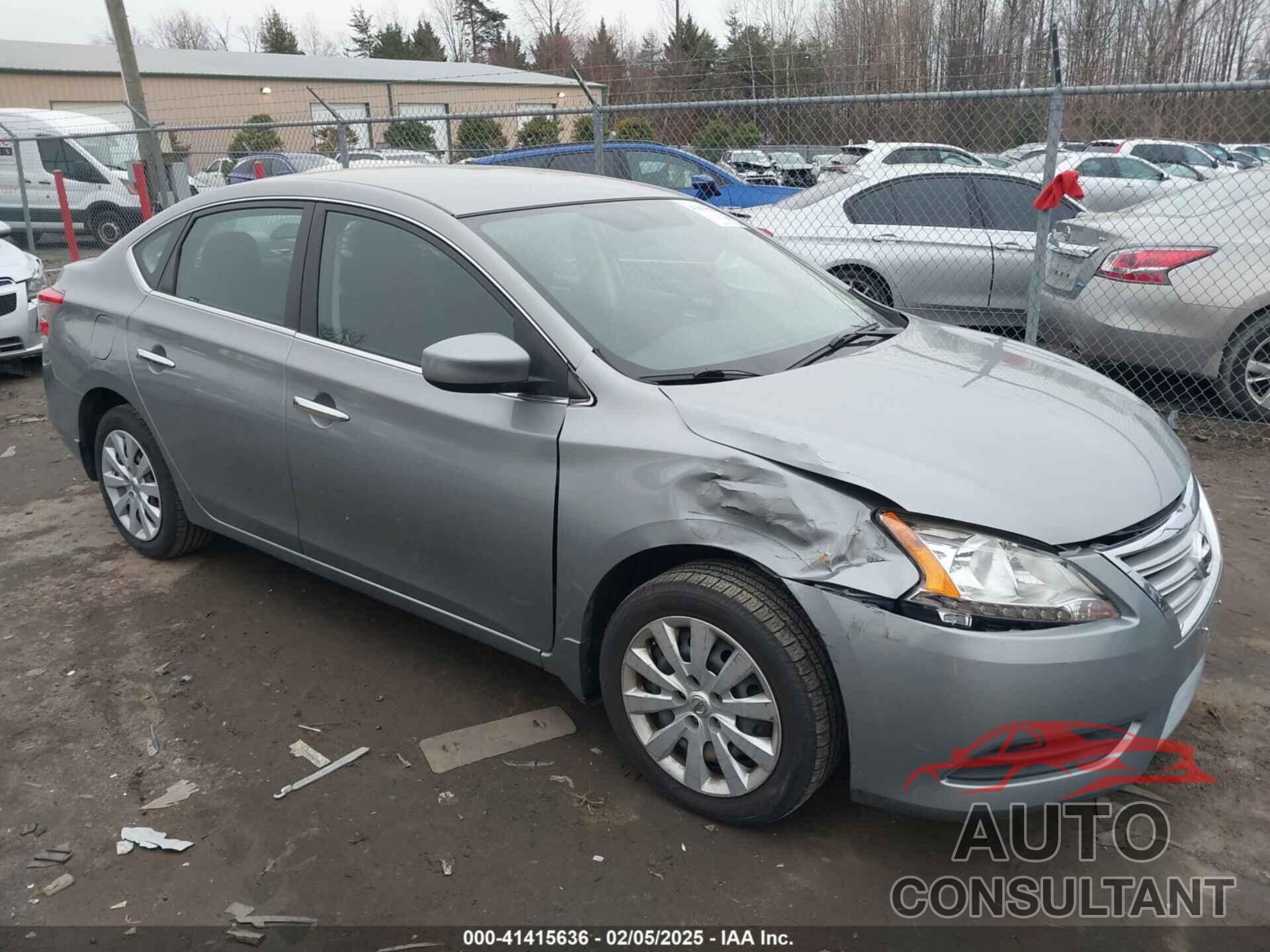 NISSAN SENTRA 2014 - 3N1AB7AP9EL635041