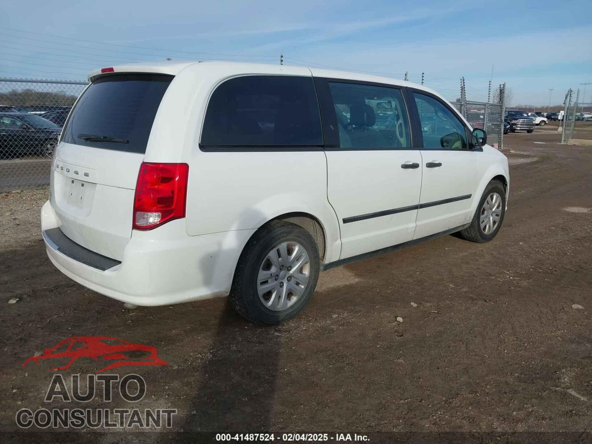 DODGE GRAND CARAVAN 2015 - 2C4RDGBG2FR600550