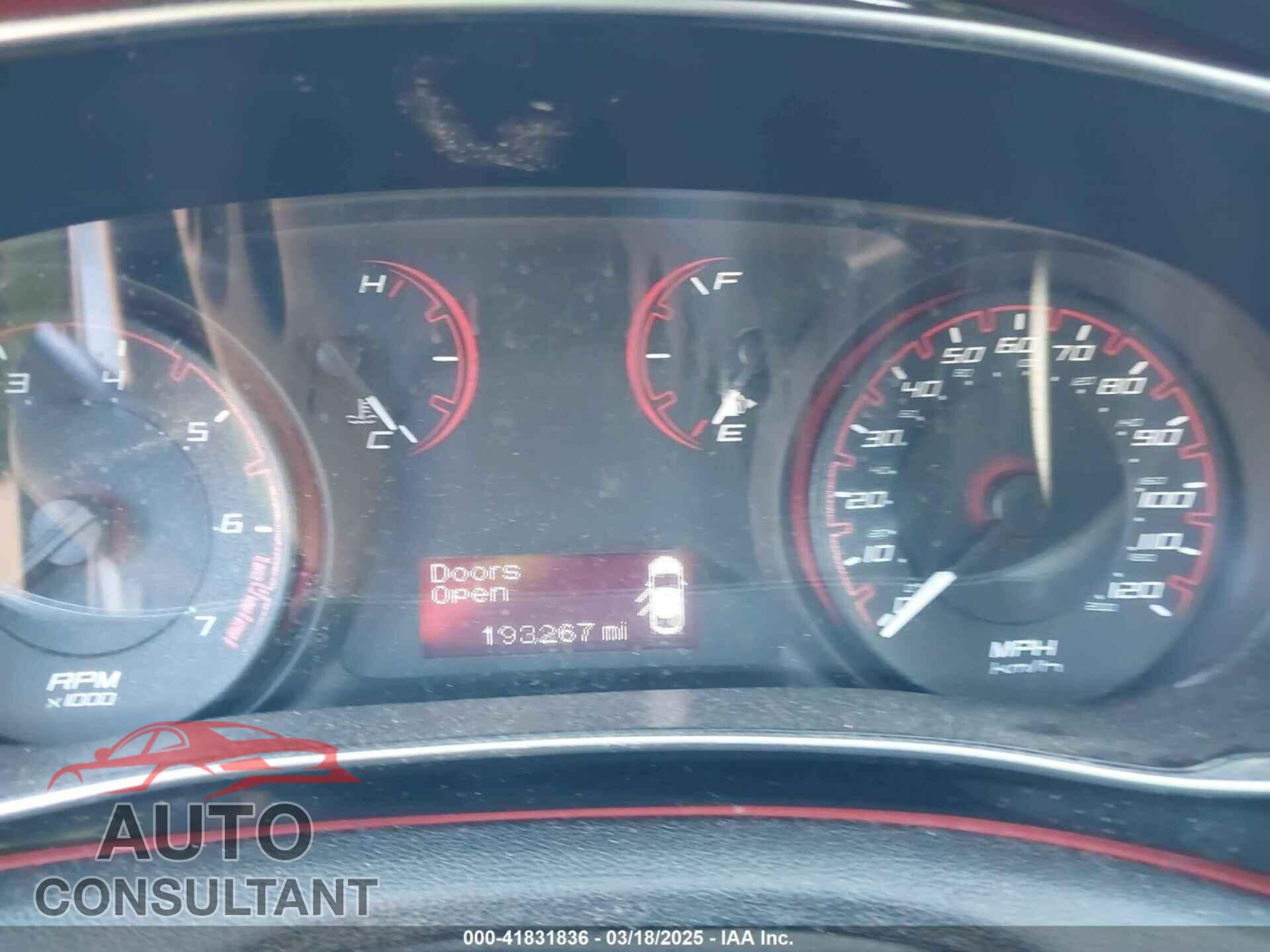 DODGE DART 2015 - 1C3CDFBB7FD315094