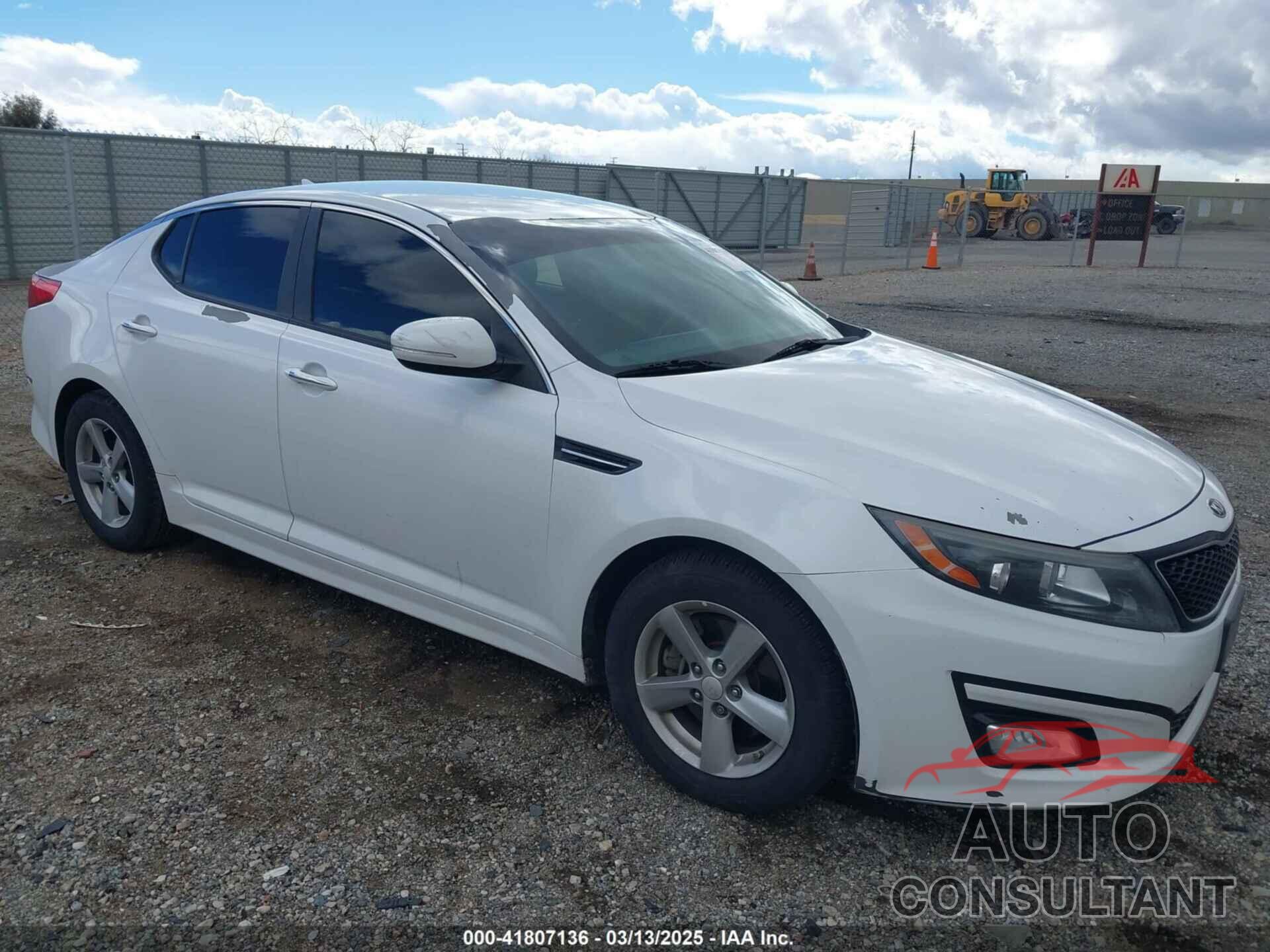 KIA OPTIMA 2015 - 5XXGM4A76FG373248