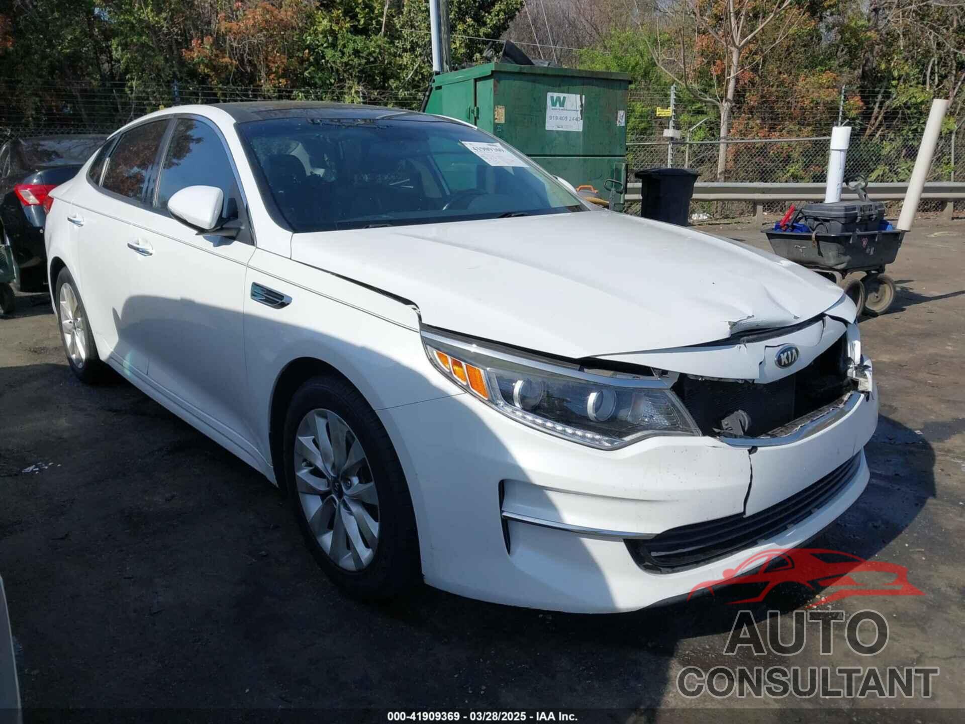 KIA OPTIMA 2016 - 5XXGU4L37GG007794