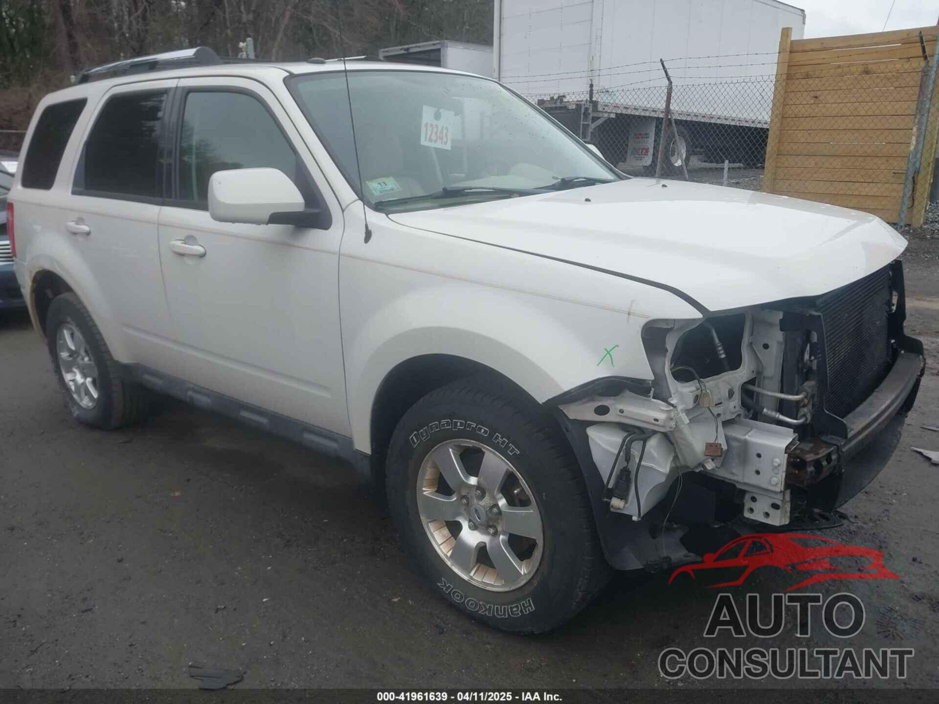 FORD ESCAPE 2011 - 1FMCU9EG2BKB00888