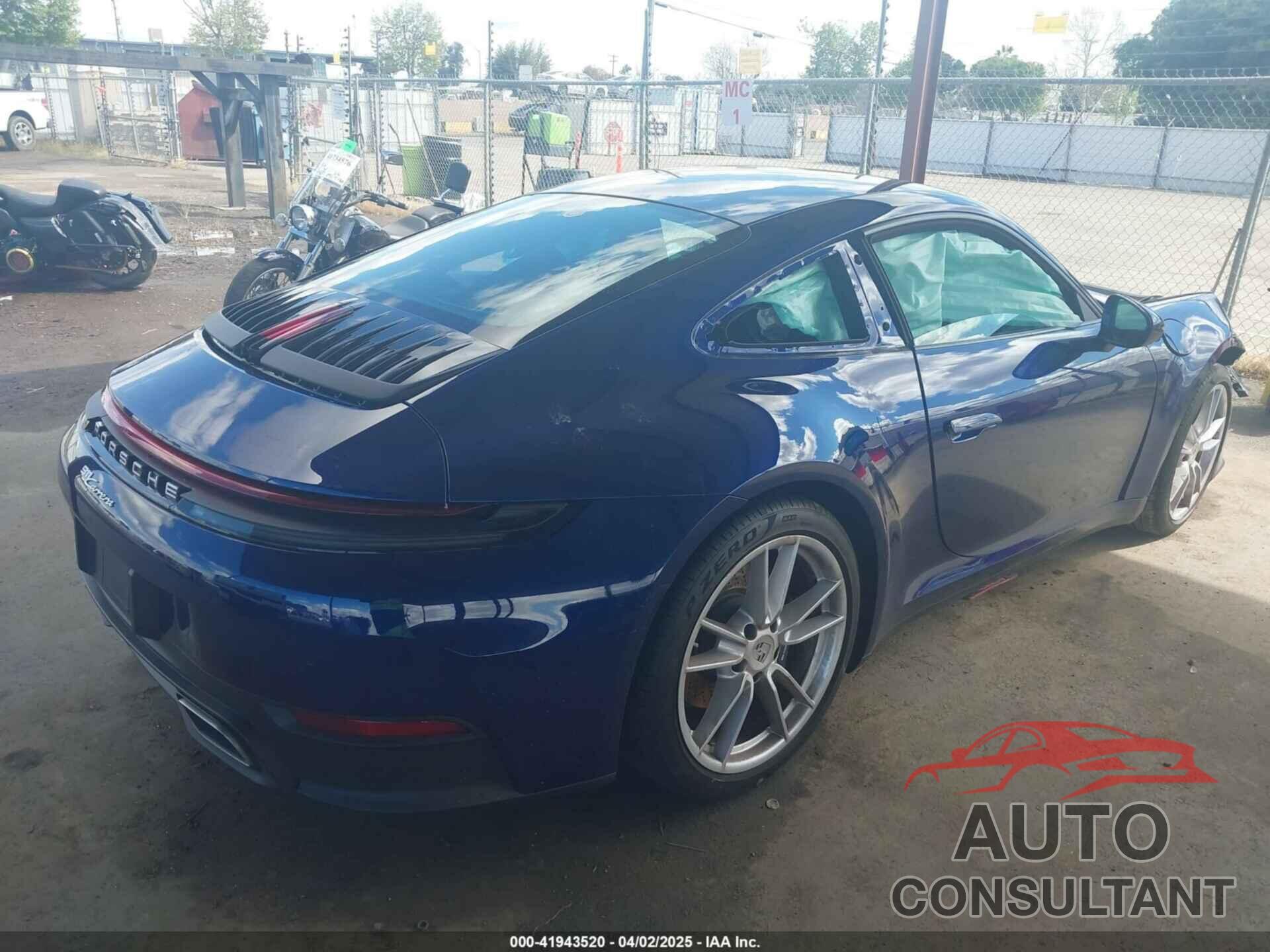 PORSCHE 911 2025 - WP0AA2A90SS207621