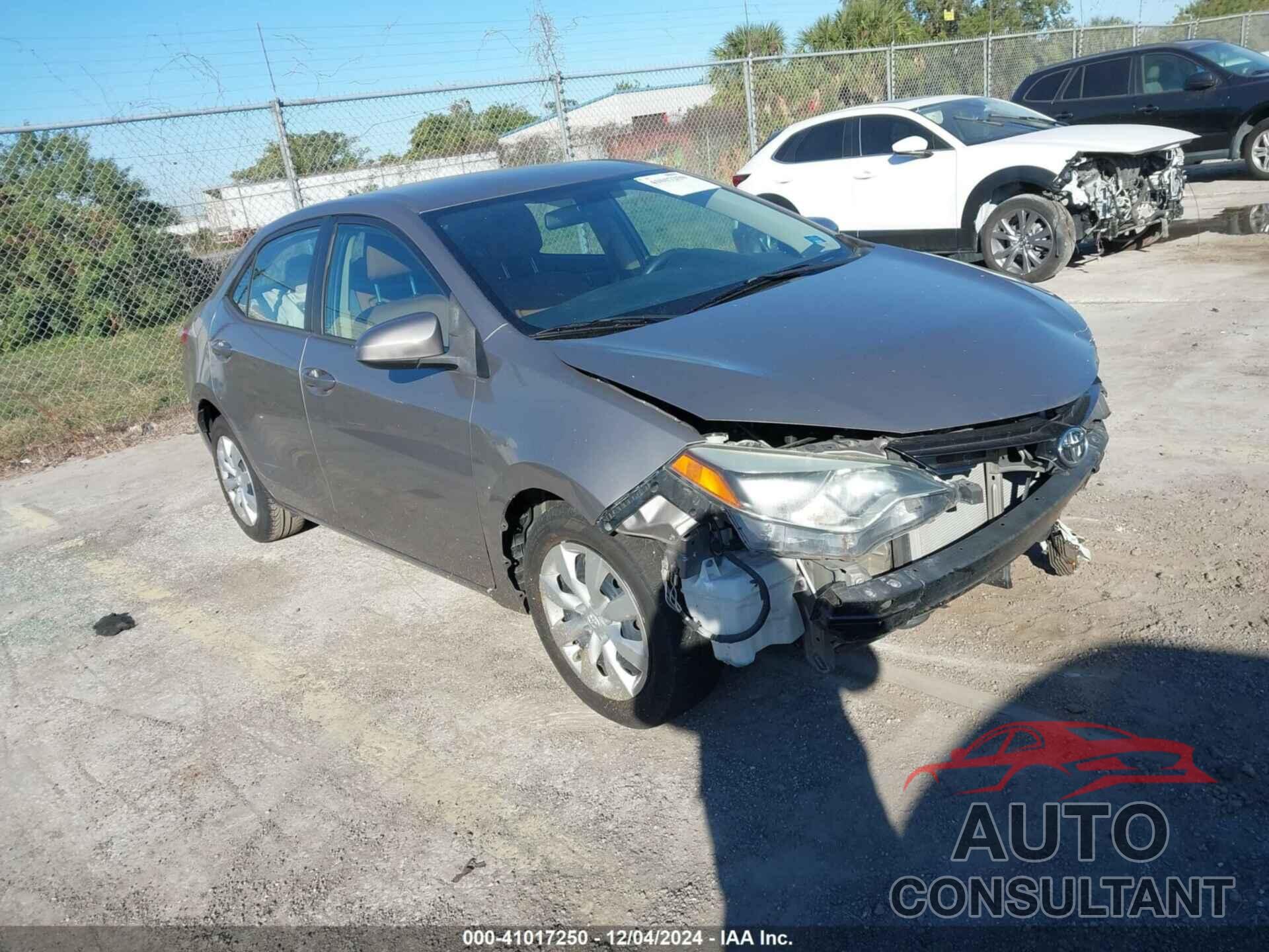TOYOTA COROLLA 2016 - 5YFBURHE2GP475375