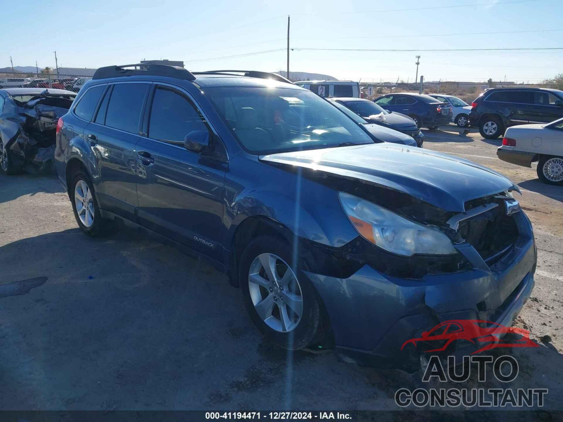 SUBARU OUTBACK 2014 - 4S4BRCLC0E3204322