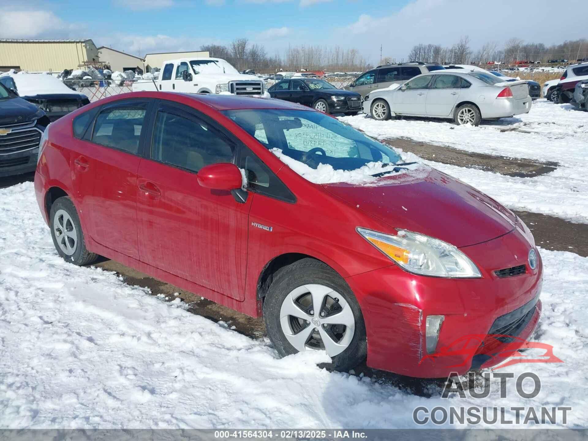 TOYOTA PRIUS 2013 - JTDKN3DU8D1729307