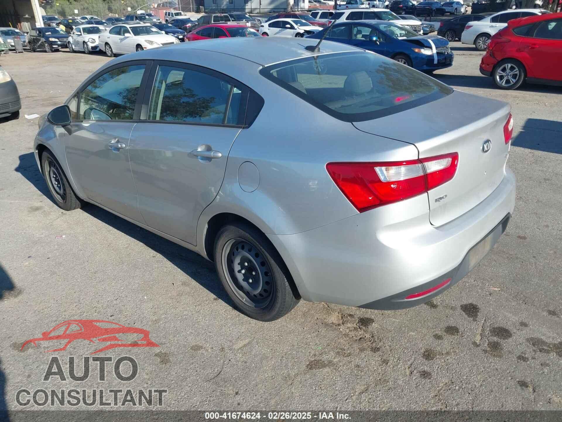 KIA RIO 2013 - KNADN4A33D6194896