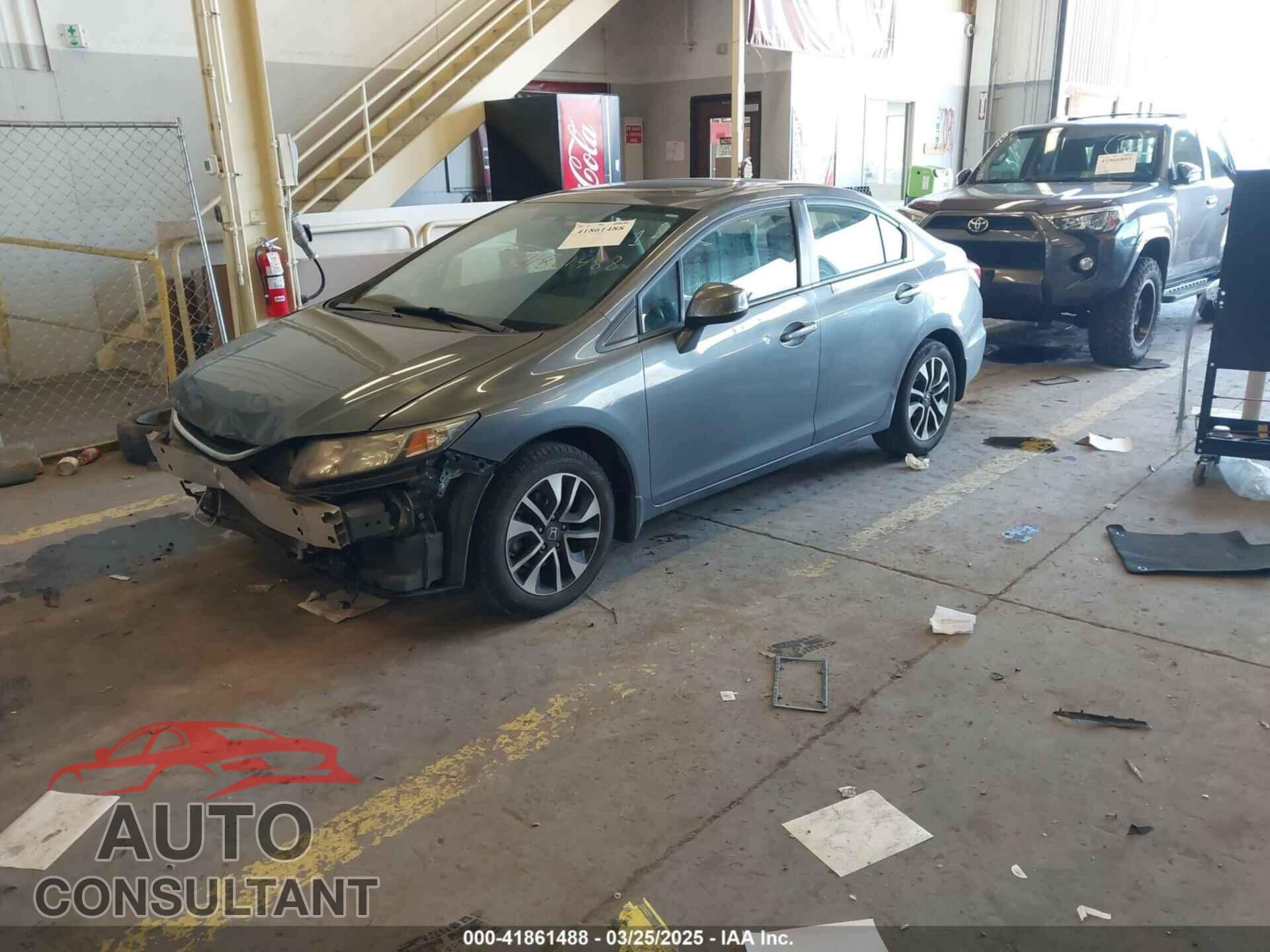 HONDA CIVIC 2013 - 19XFB2F97DE282673