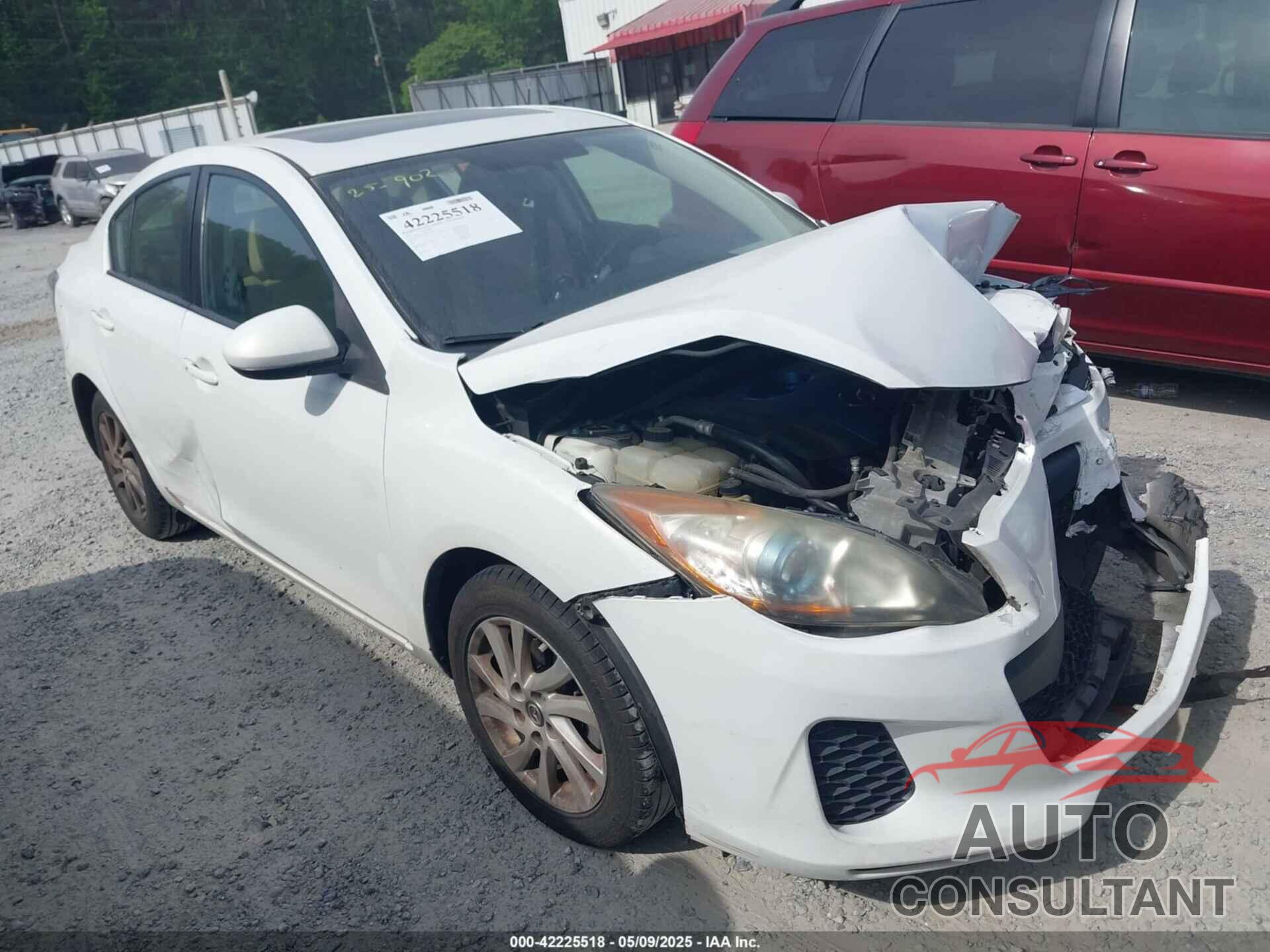 MAZDA MAZDA3 2013 - JM1BL1W78D1816321