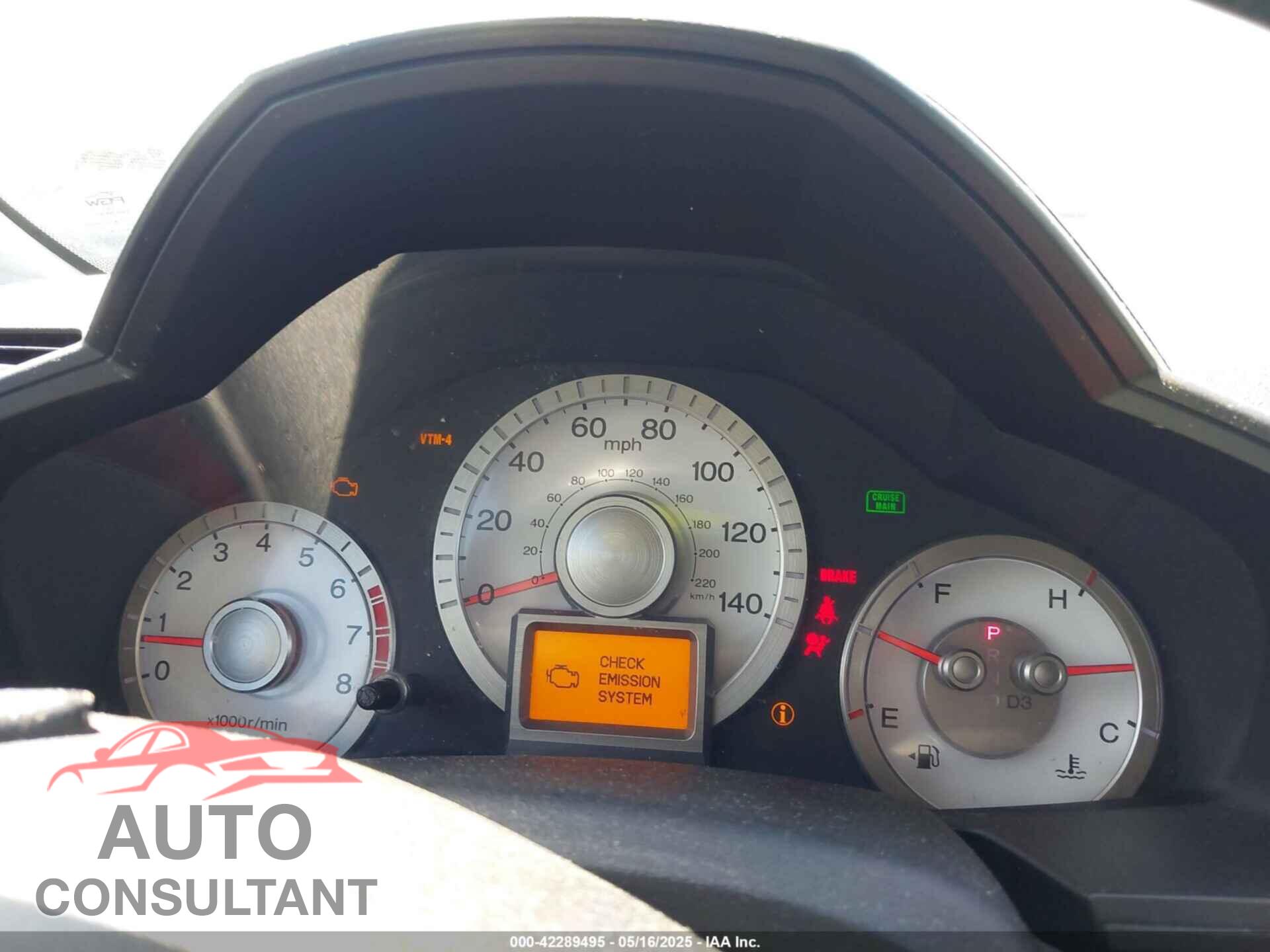 HONDA PILOT 2011 - 5FNYF4H97BB021458